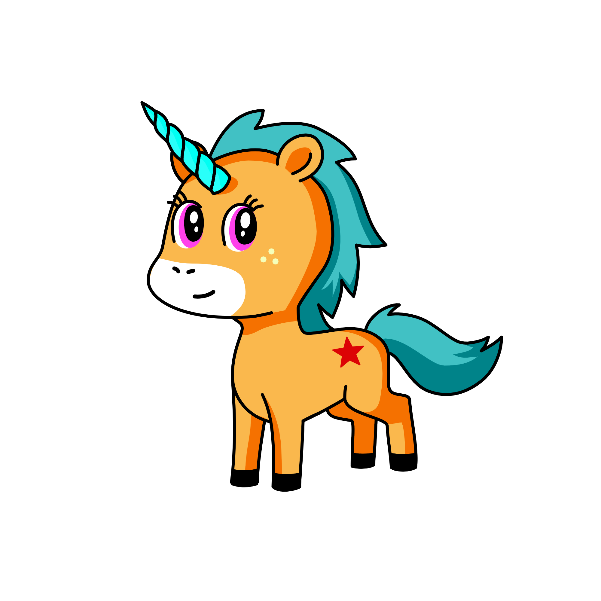 strawberry, the unicorn