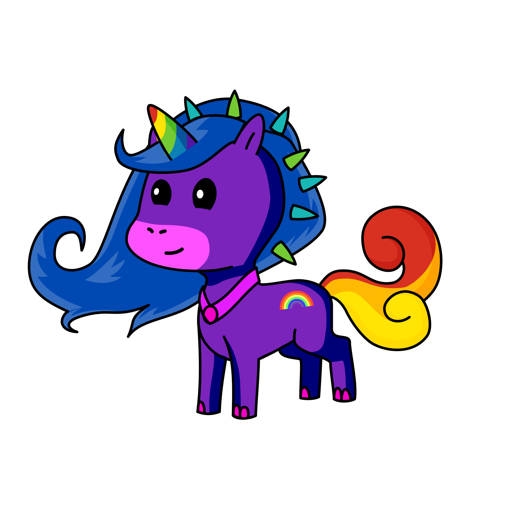 Rainbloom, the unicorn