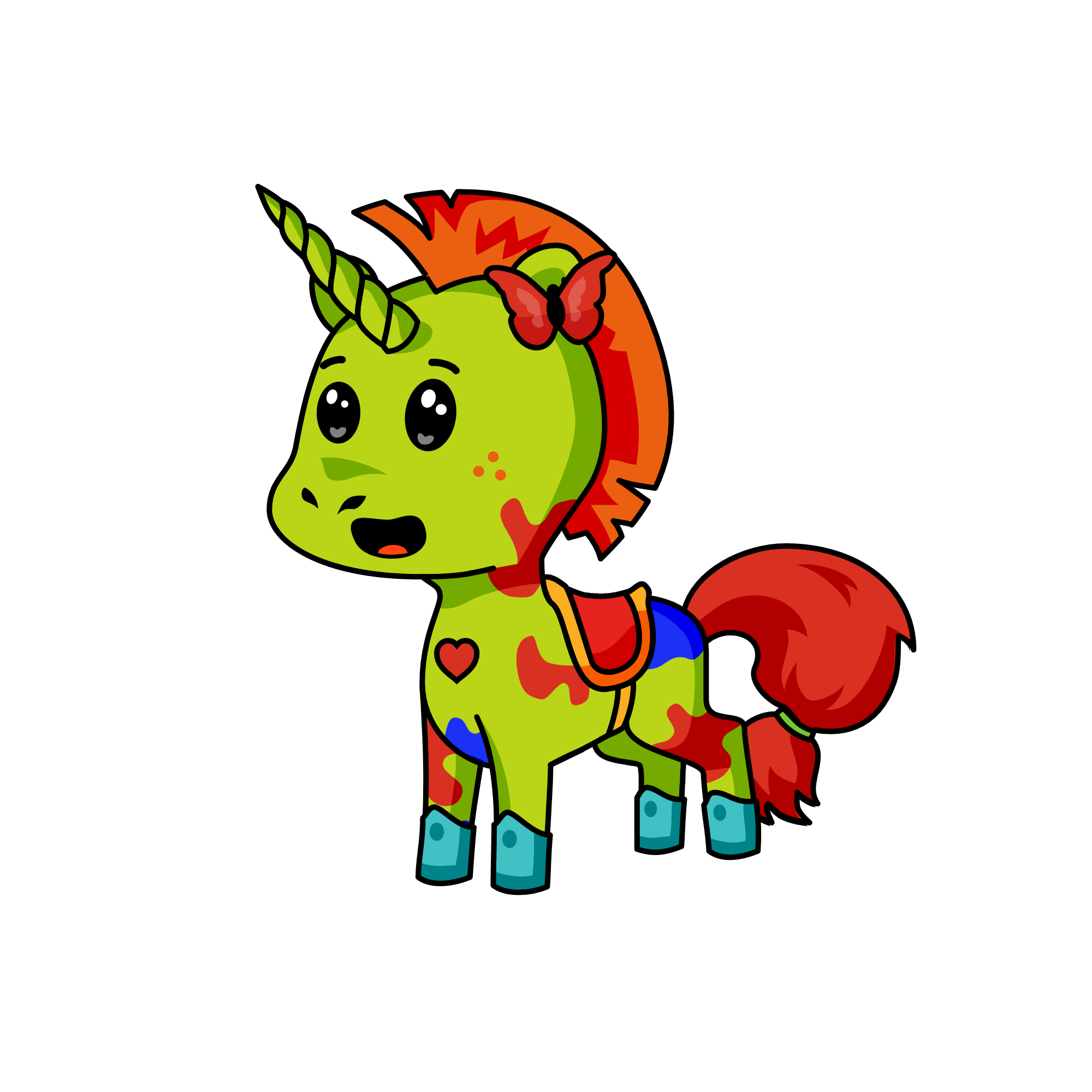 At, the unicorn