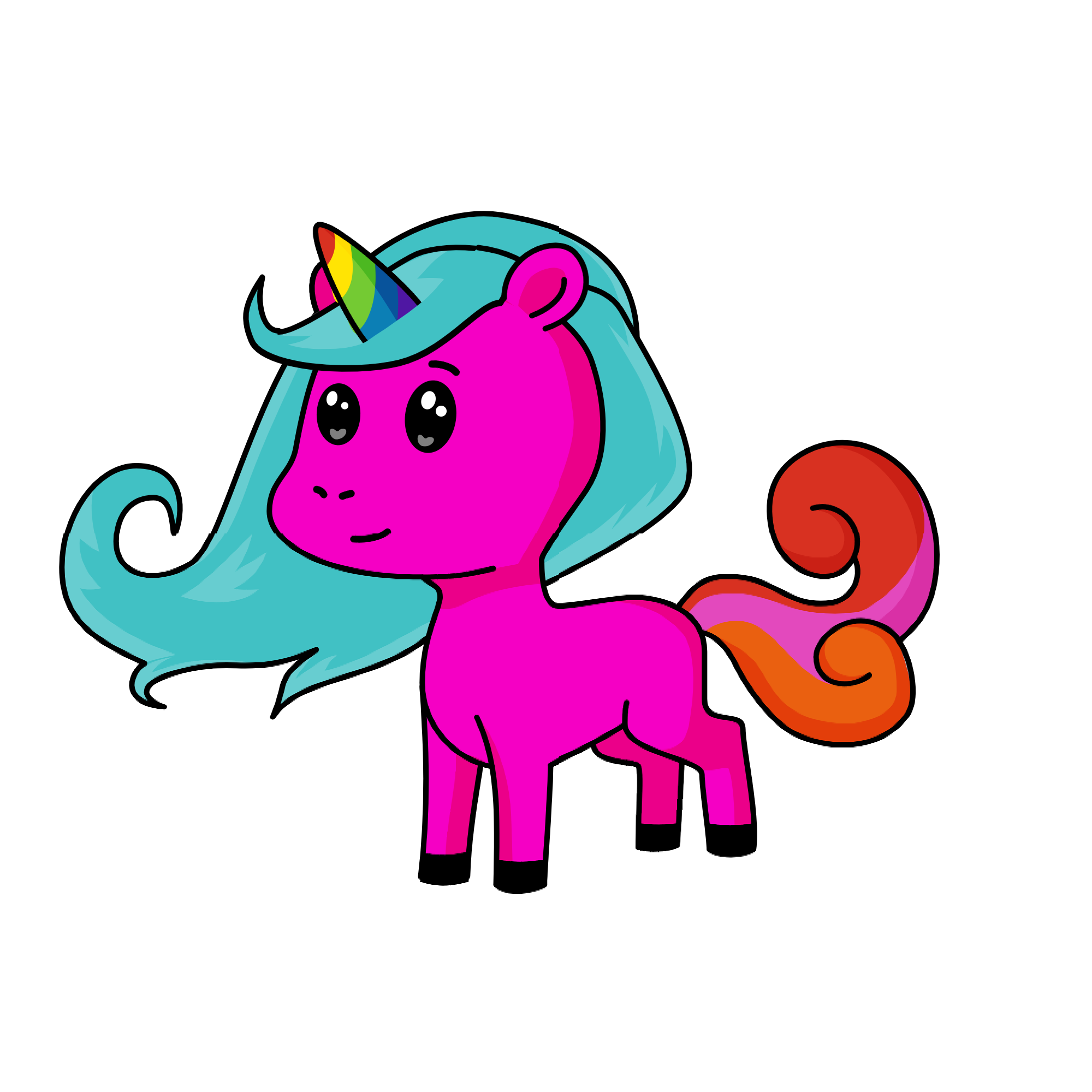 Mummy , the unicorn