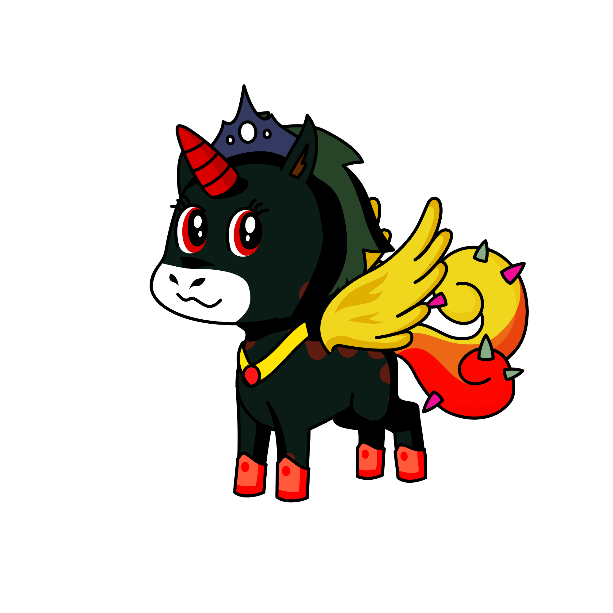 Princess Scorch, the unicorn