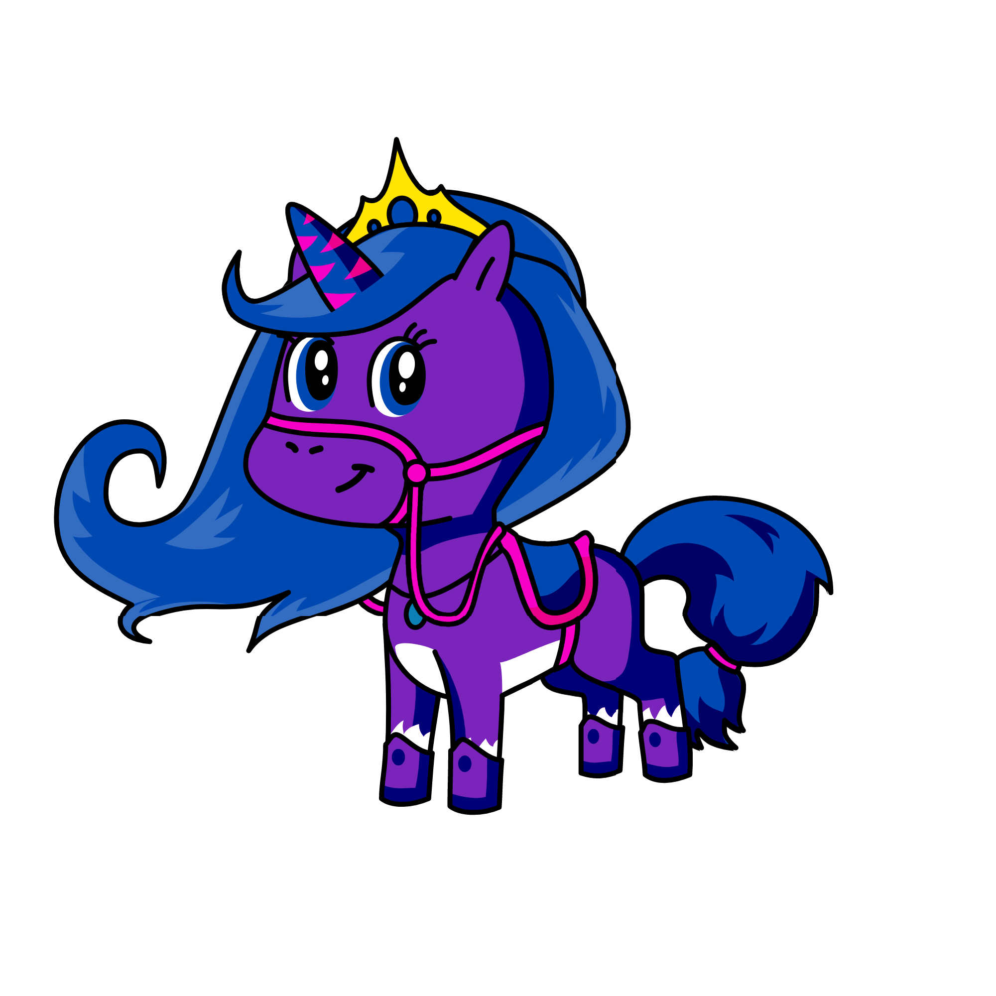 Luna, the unicorn