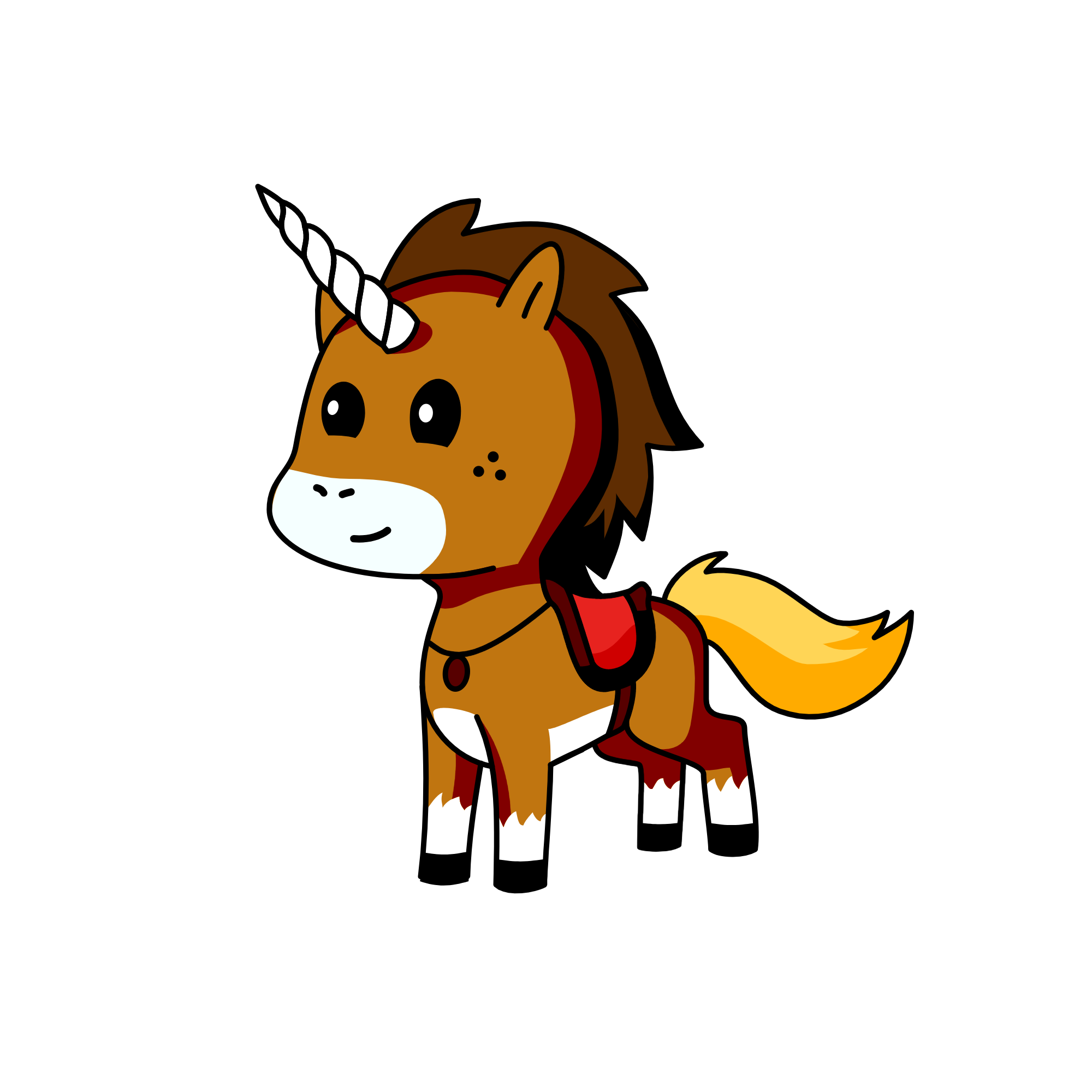 Mocha, the unicorn