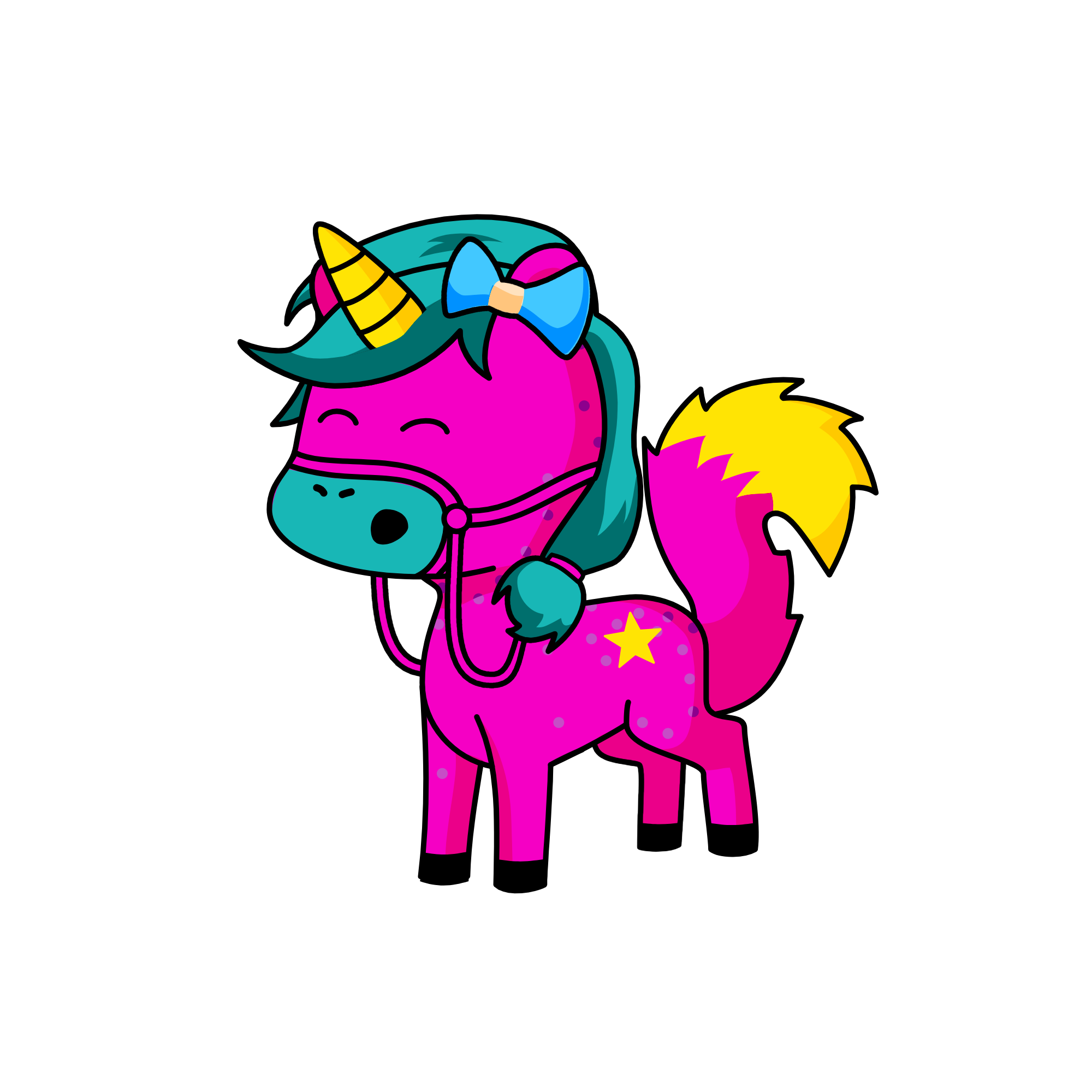 Bowy, the unicorn