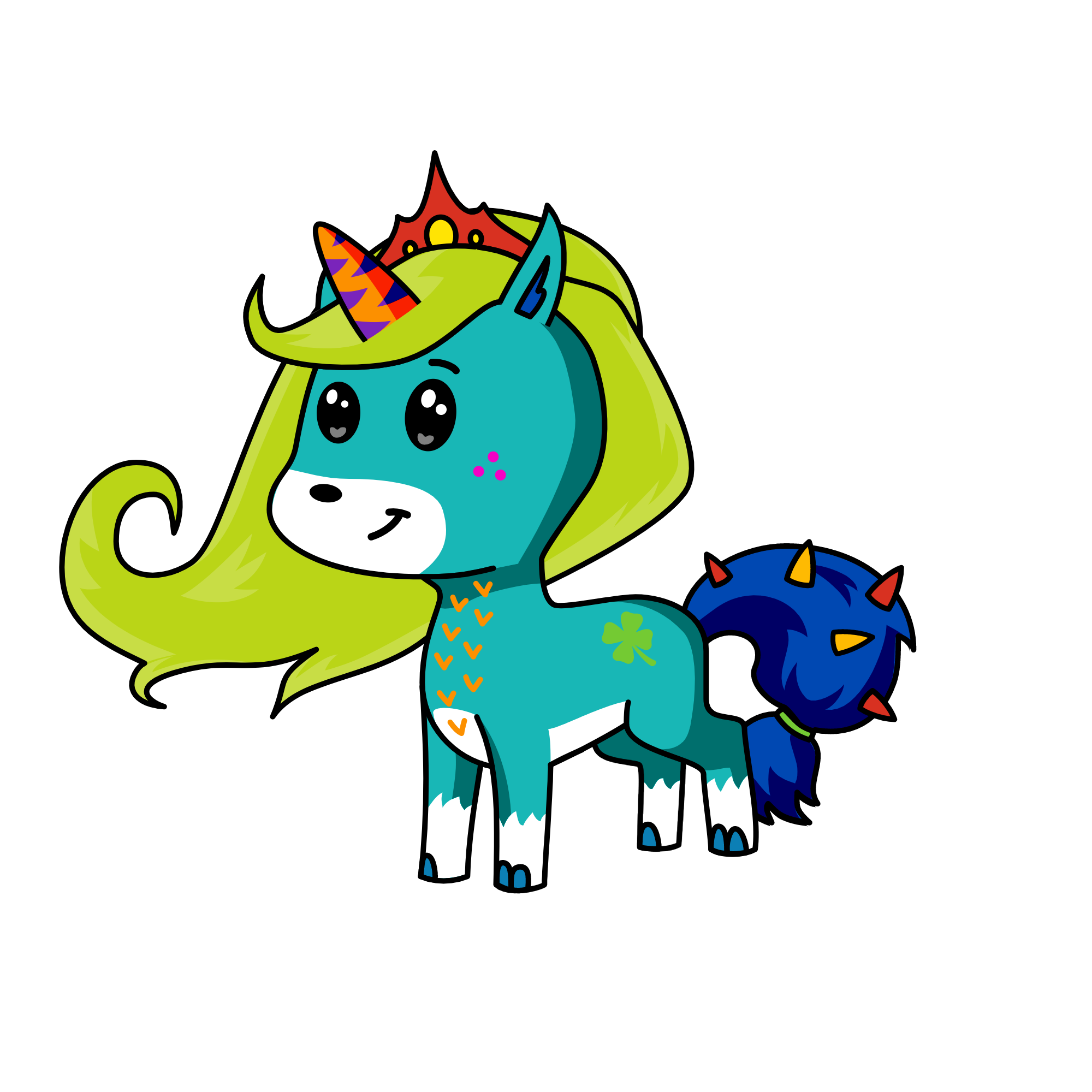 Chatty, the unicorn