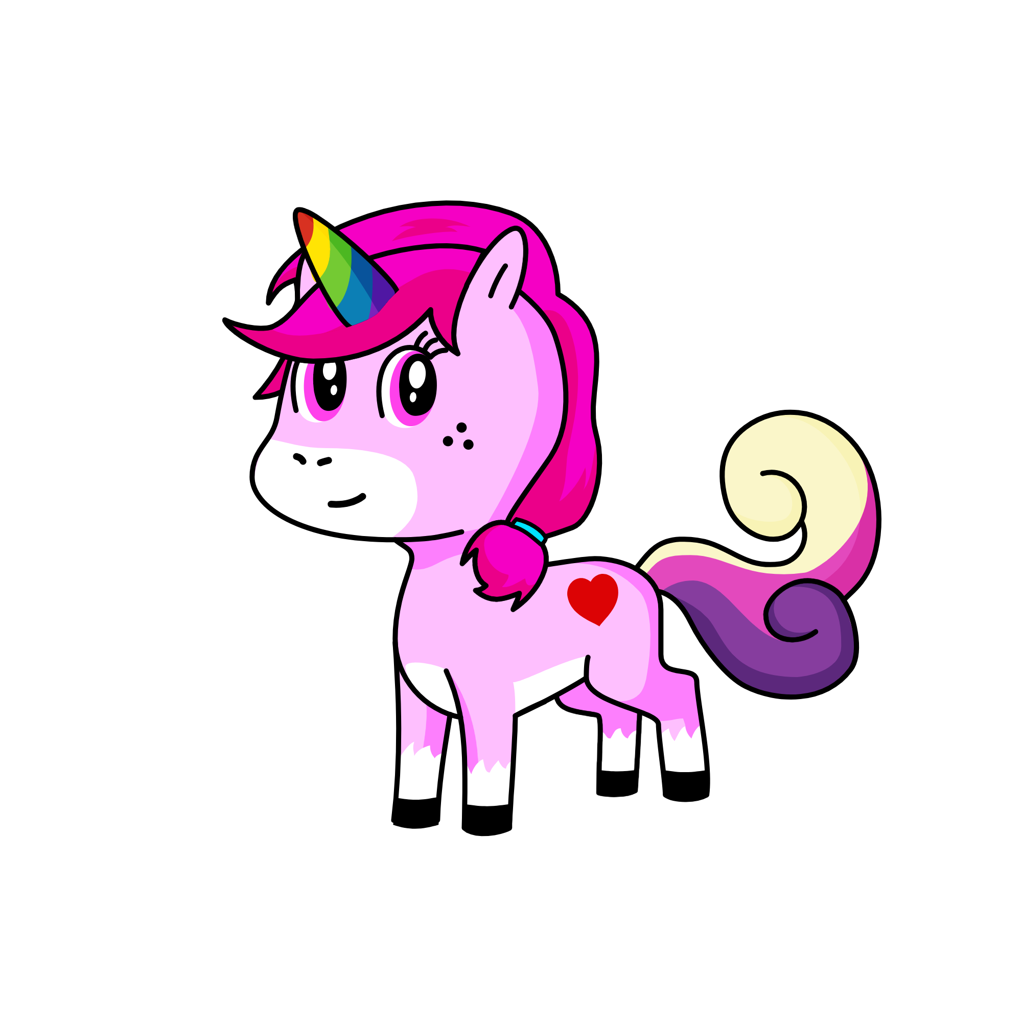 Luna, the unicorn