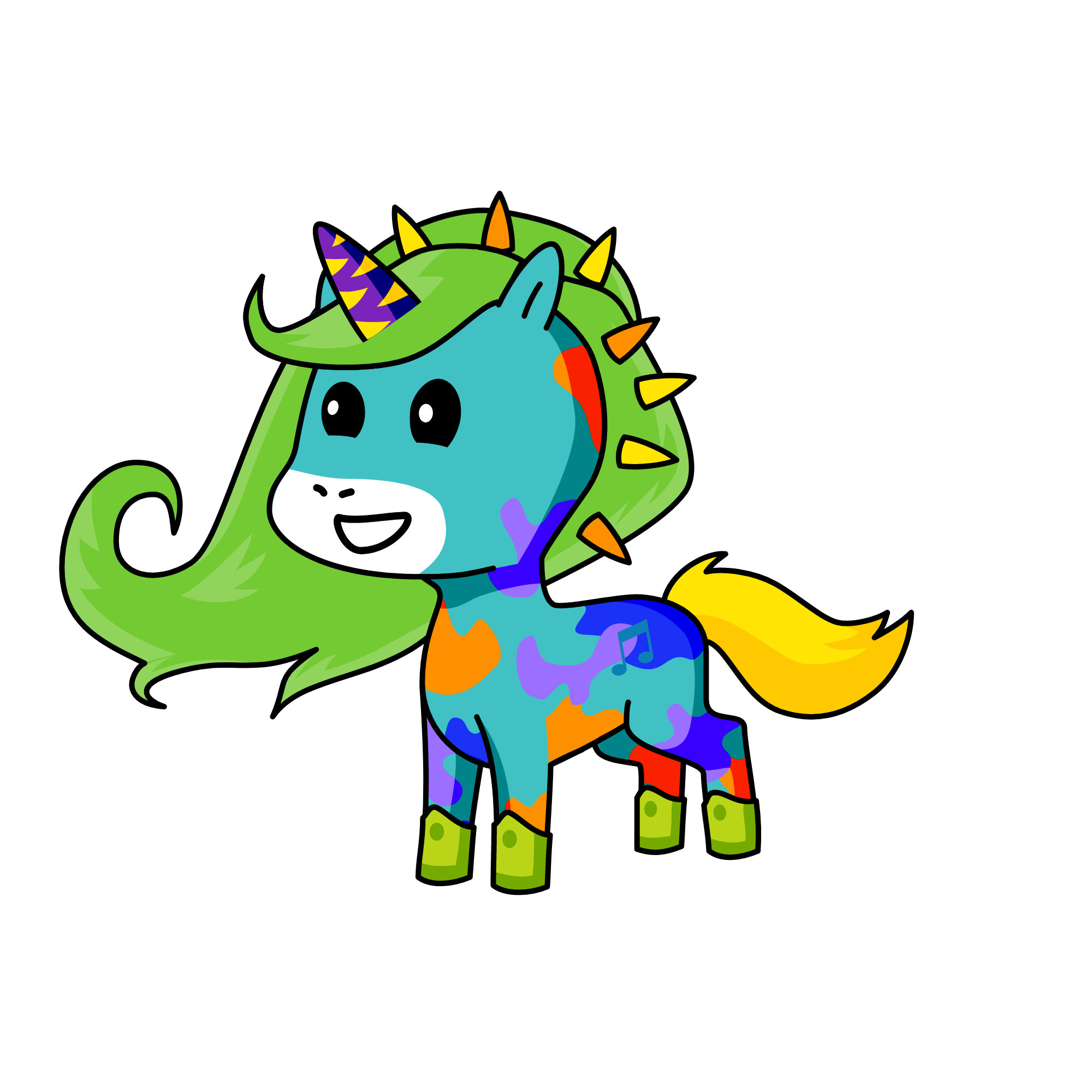 bad gril, the unicorn