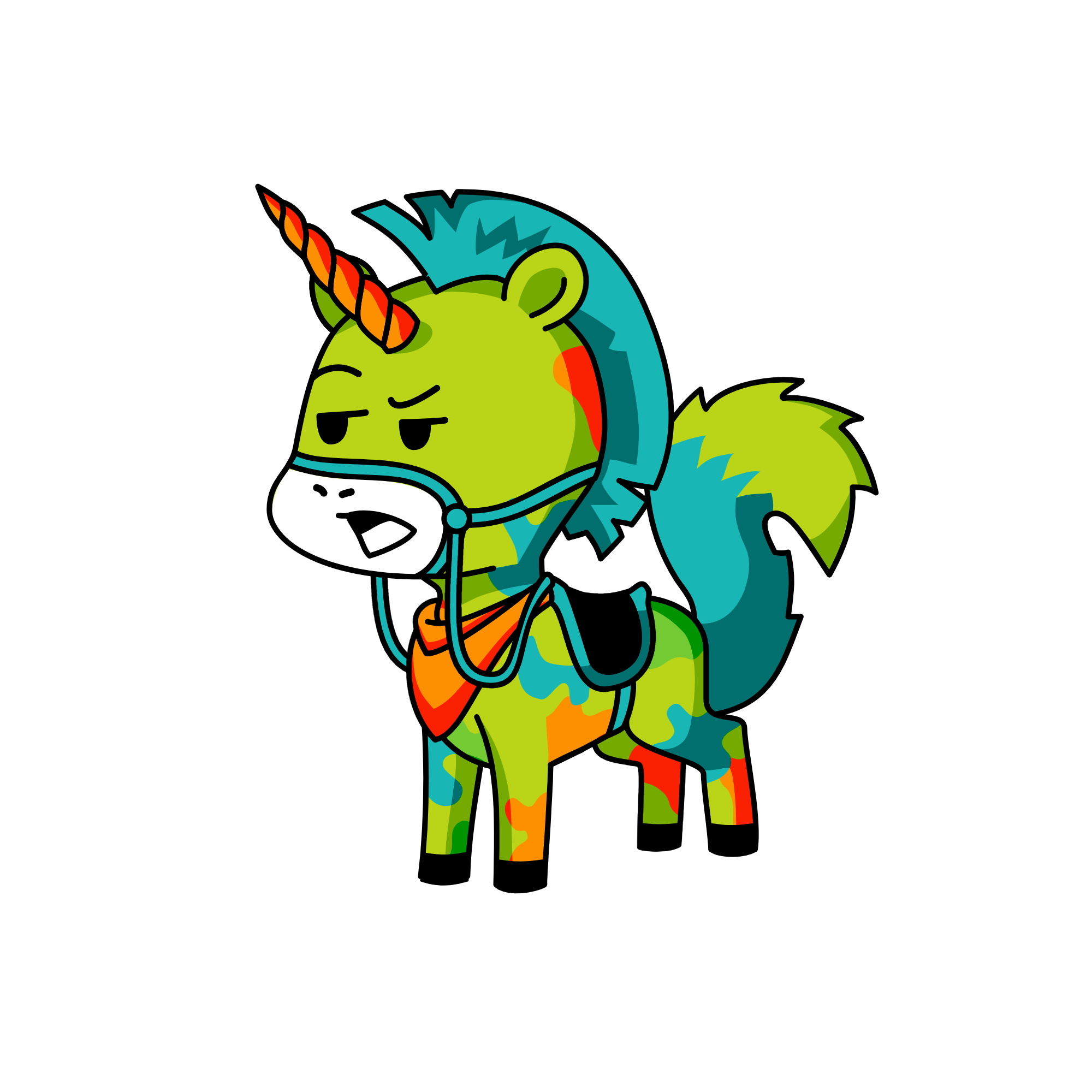 Gertrudis, the unicorn
