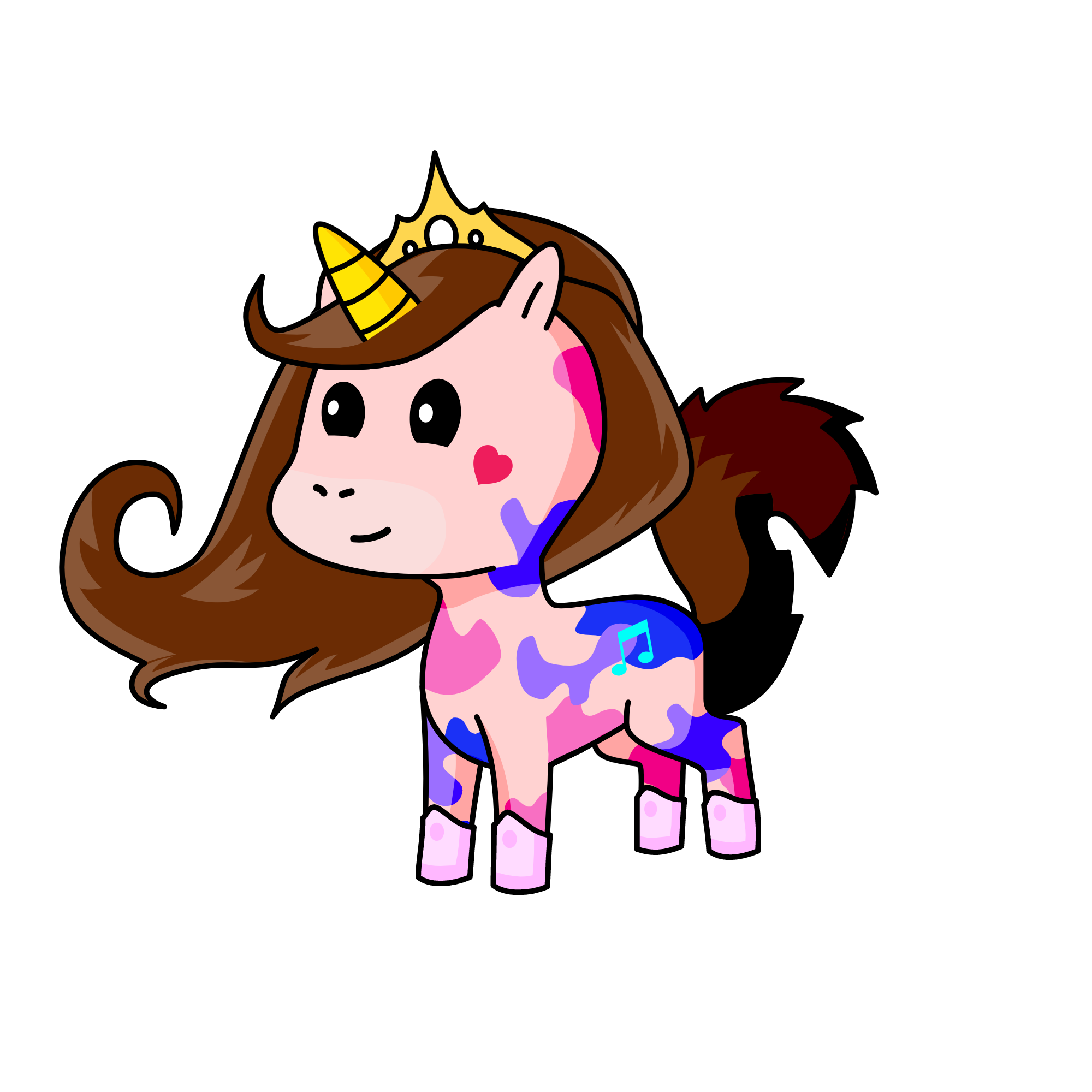 Luna, the unicorn