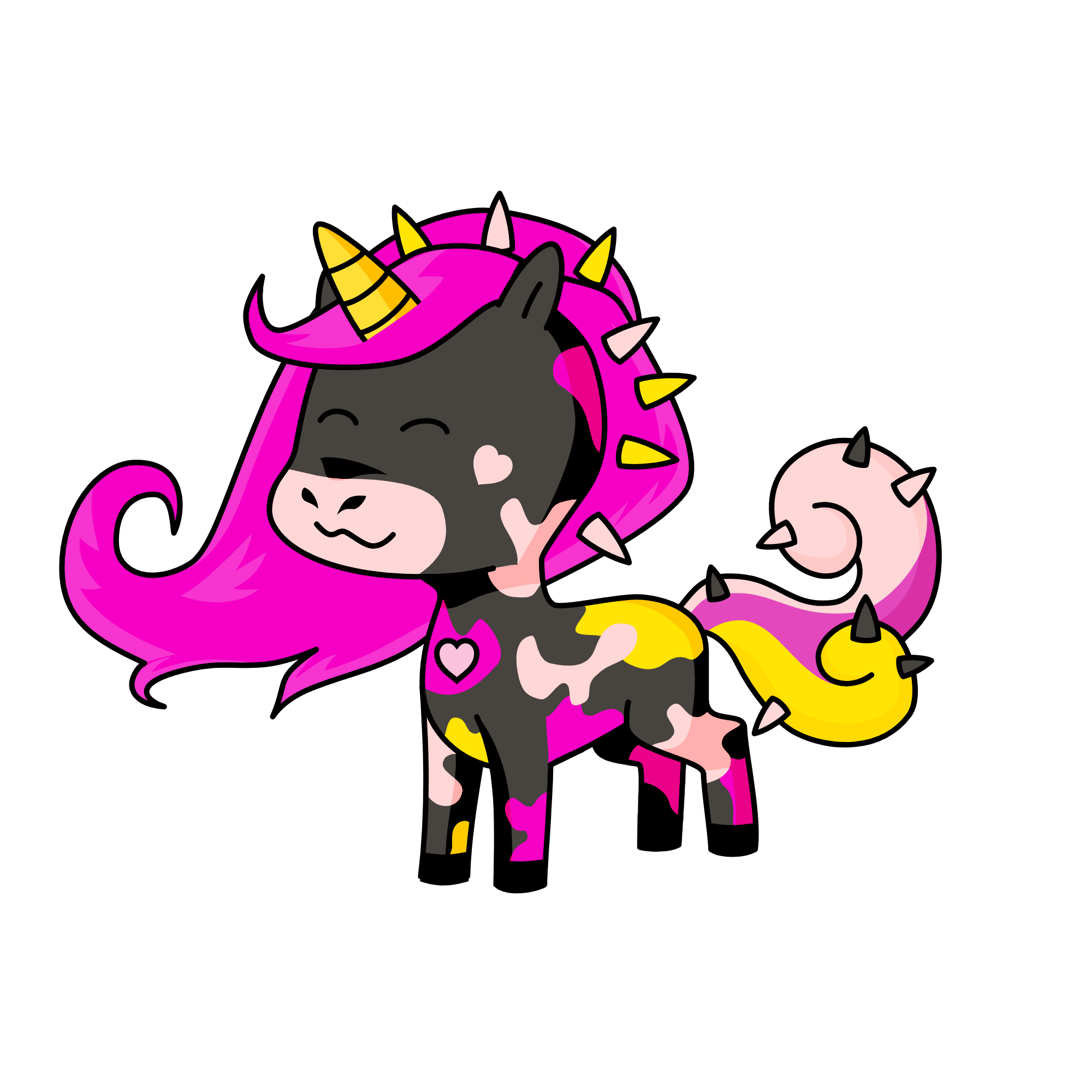 Damme, the unicorn