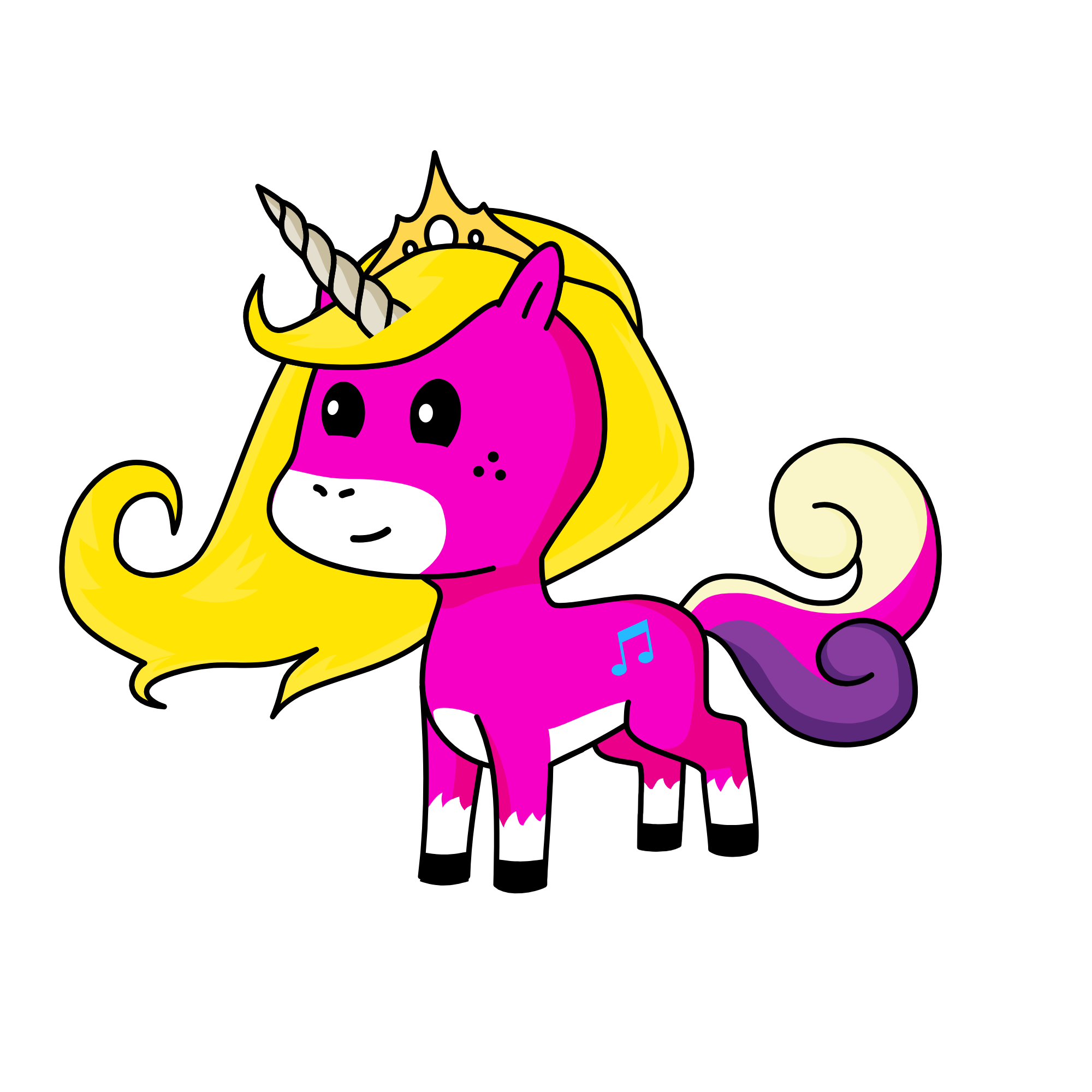Wengie, the unicorn