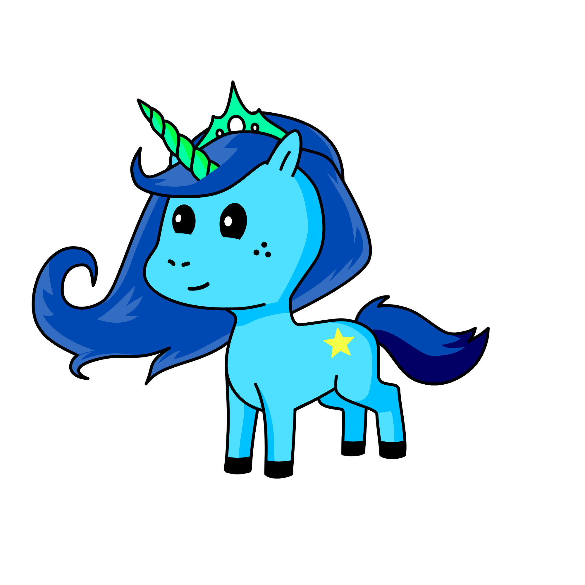 Water, the unicorn
