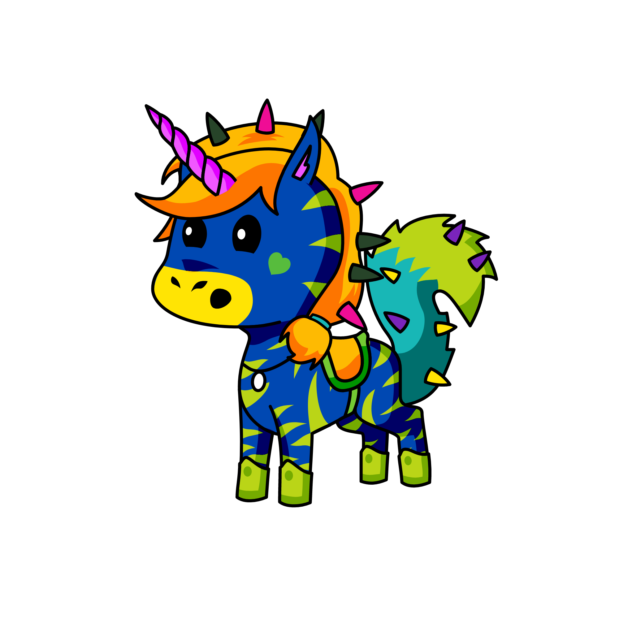Sokesa, the unicorn