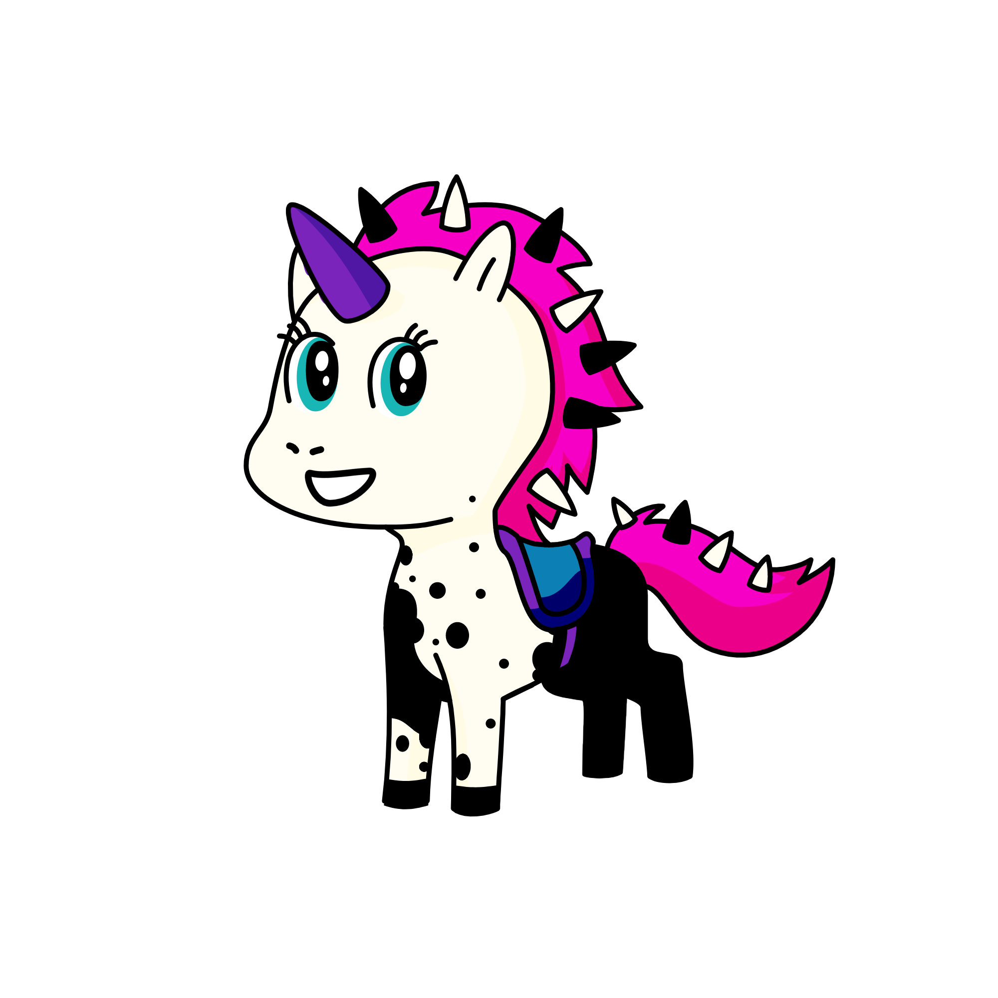 spicyspike, the unicorn