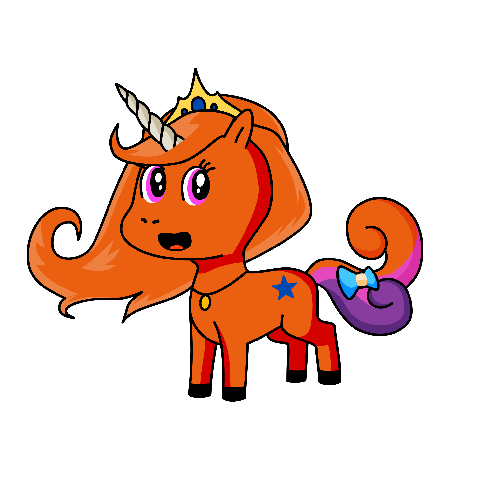 Mama Pony, the unicorn