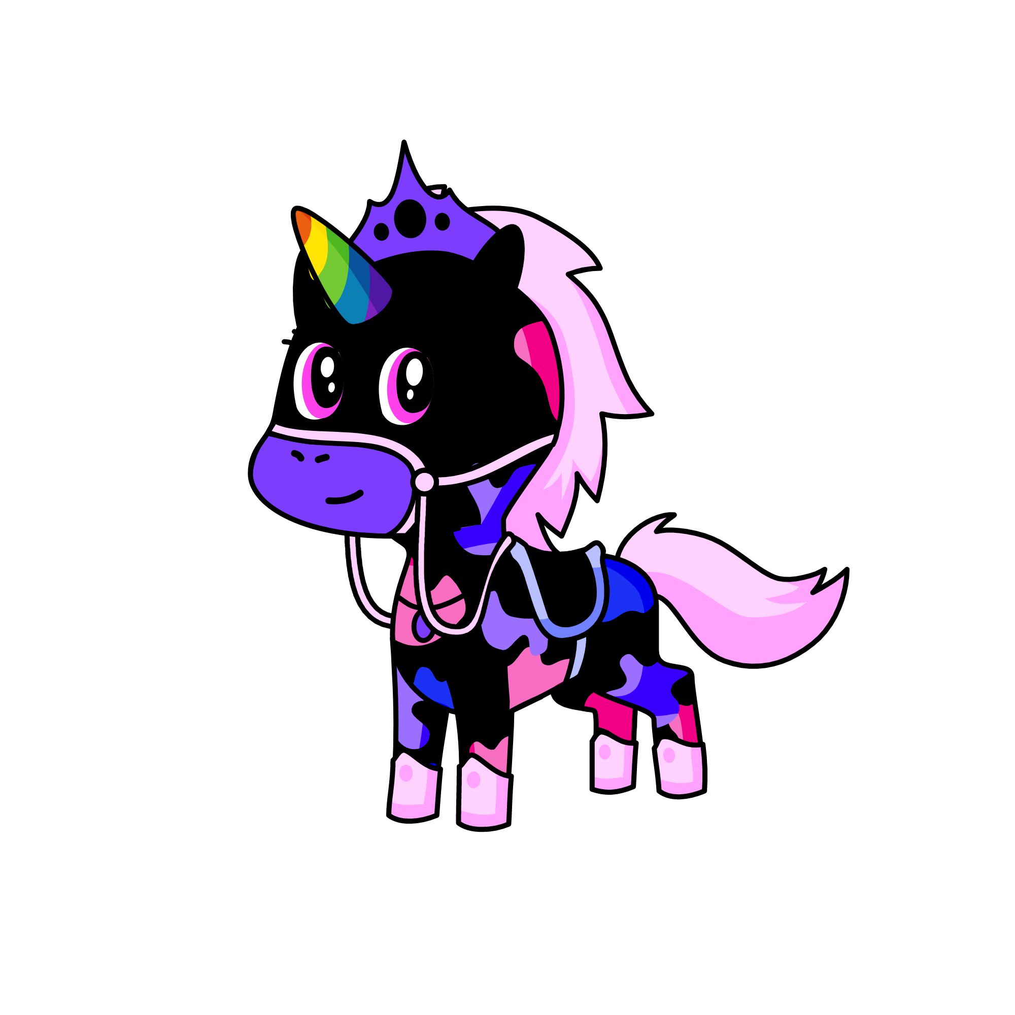 Midnight, the unicorn