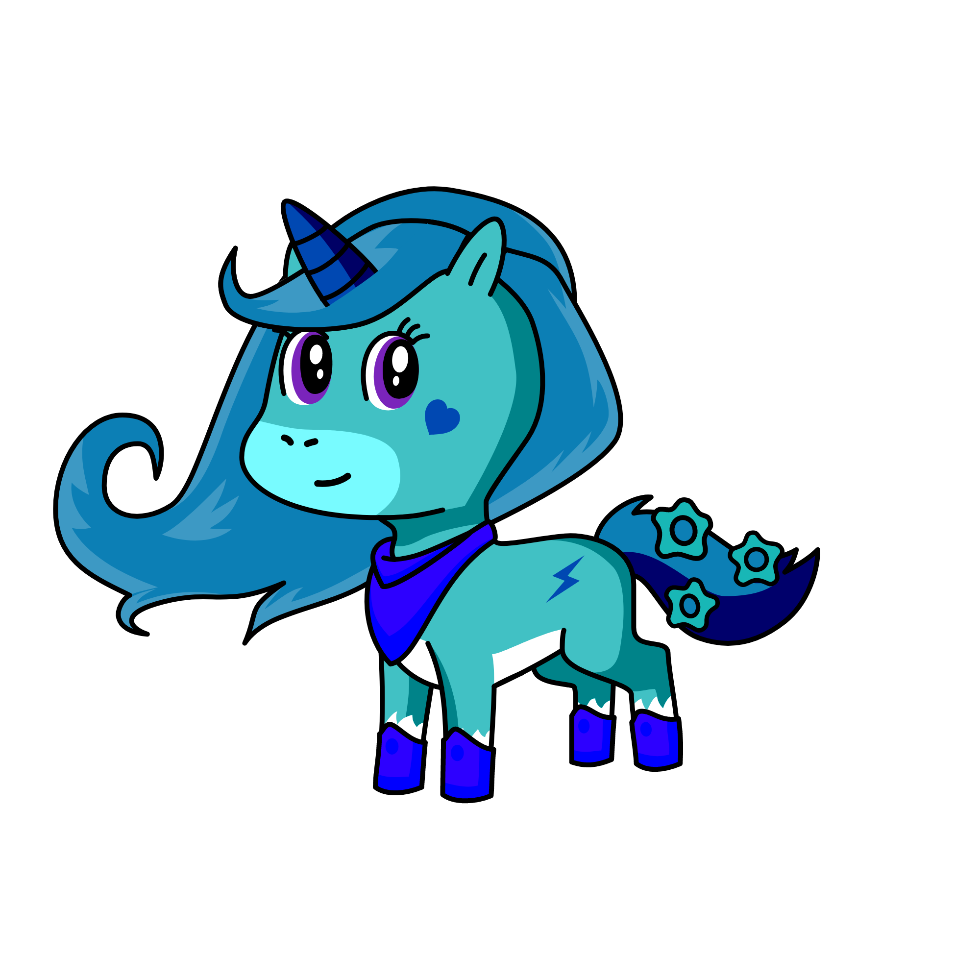 Oceania, the unicorn