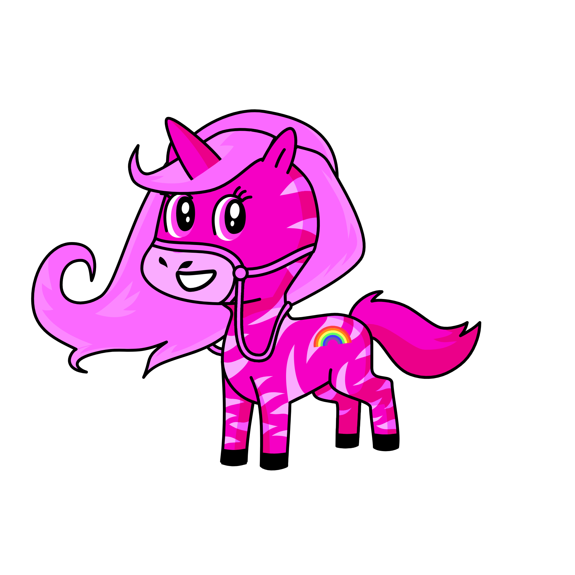 pinky, the unicorn