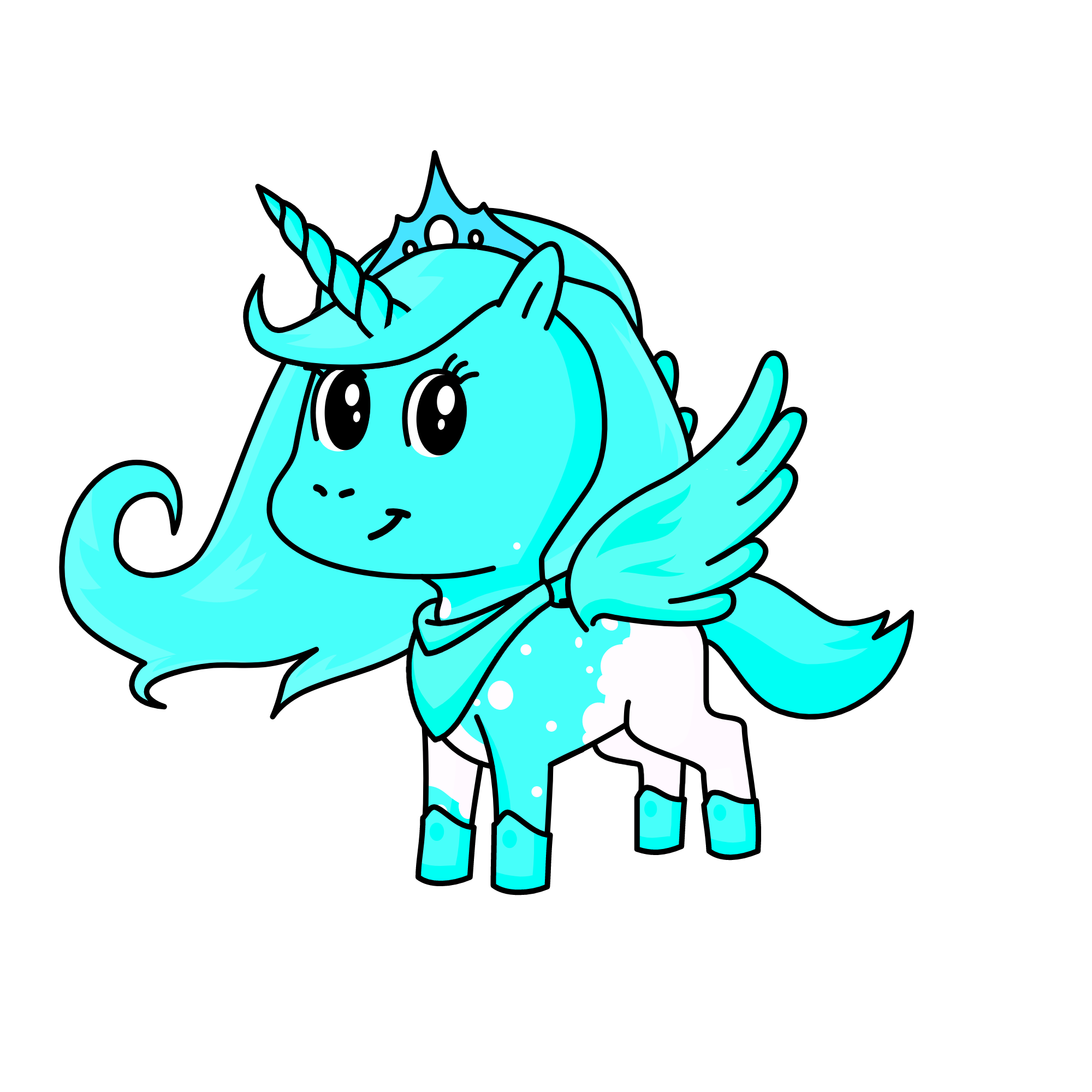 Snowflake, the unicorn