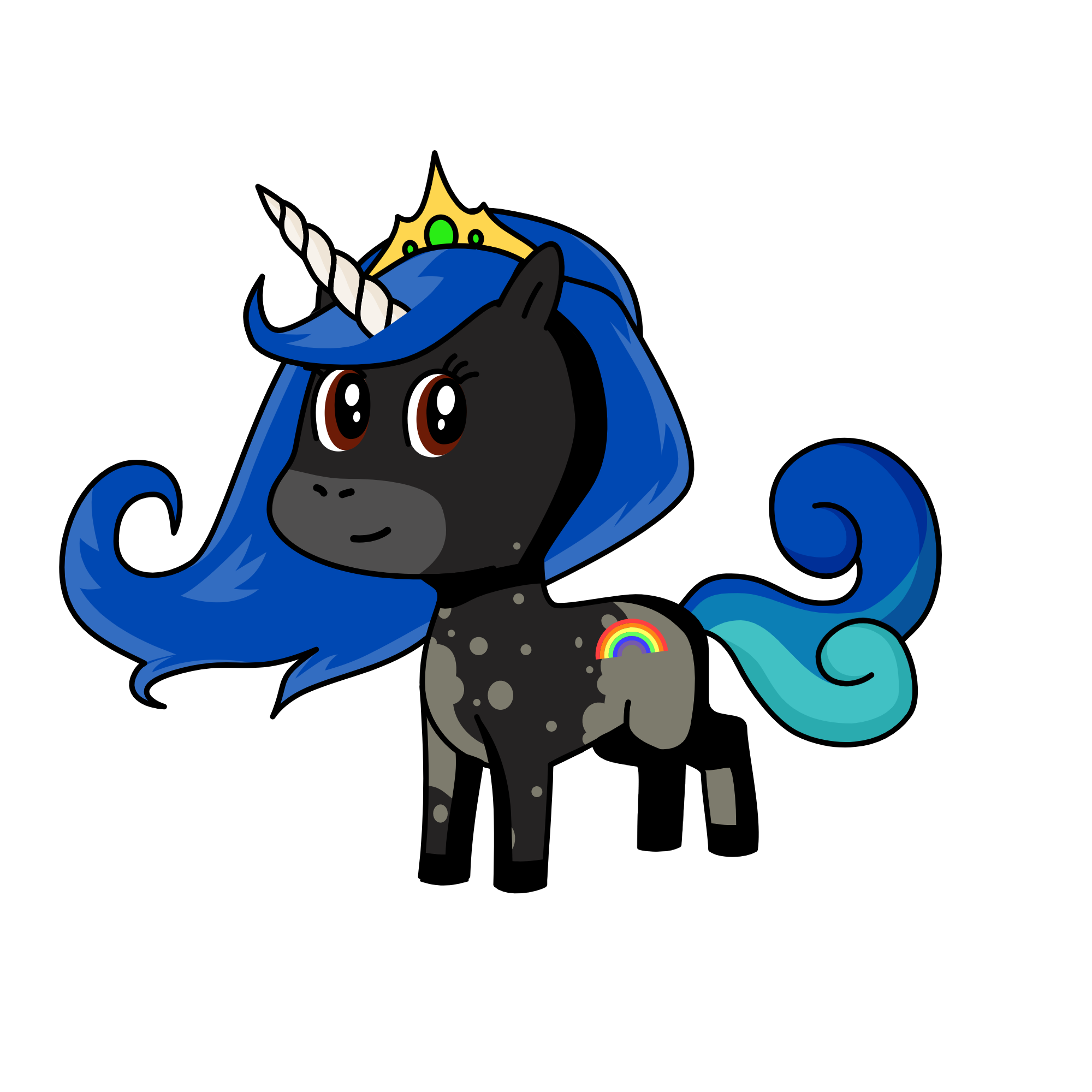 ♥️Midnight♥️, the unicorn