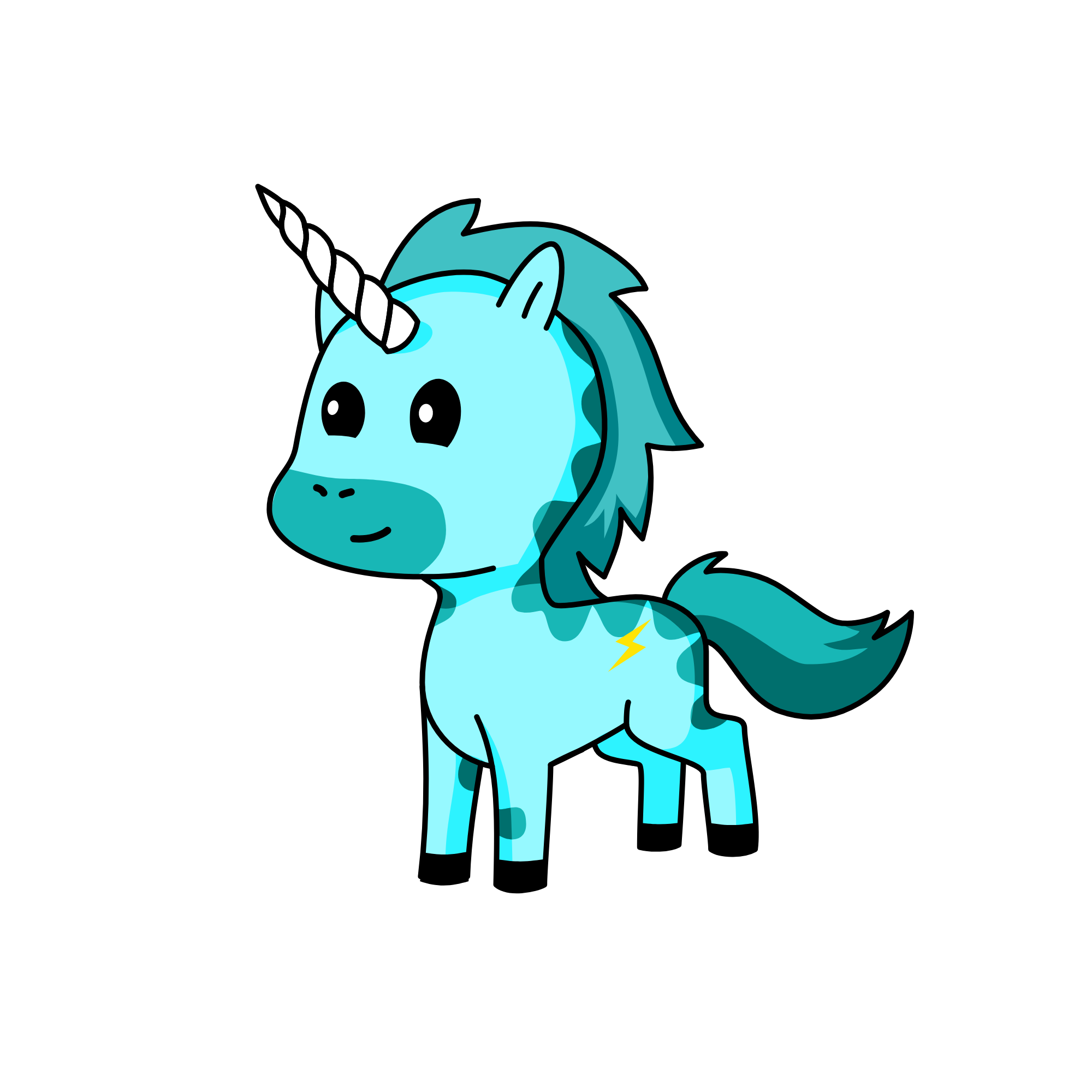 sky the unicorn , the unicorn