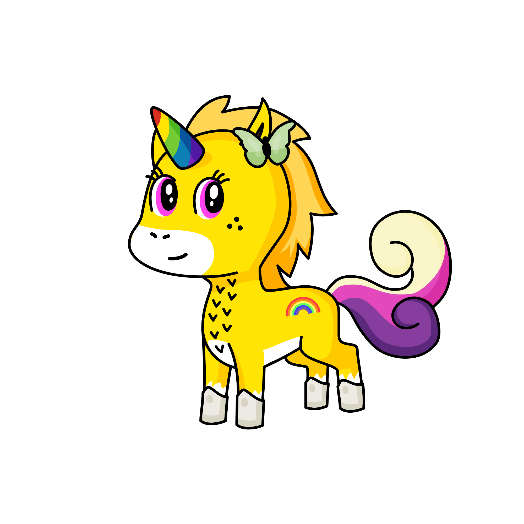 sunshine, the unicorn