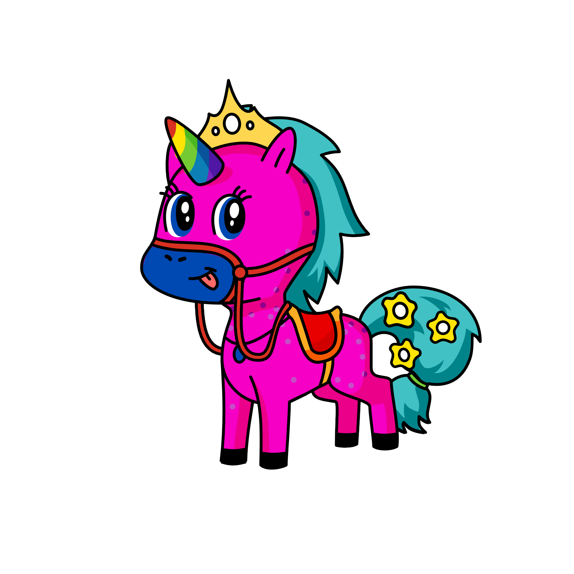 princess, the unicorn