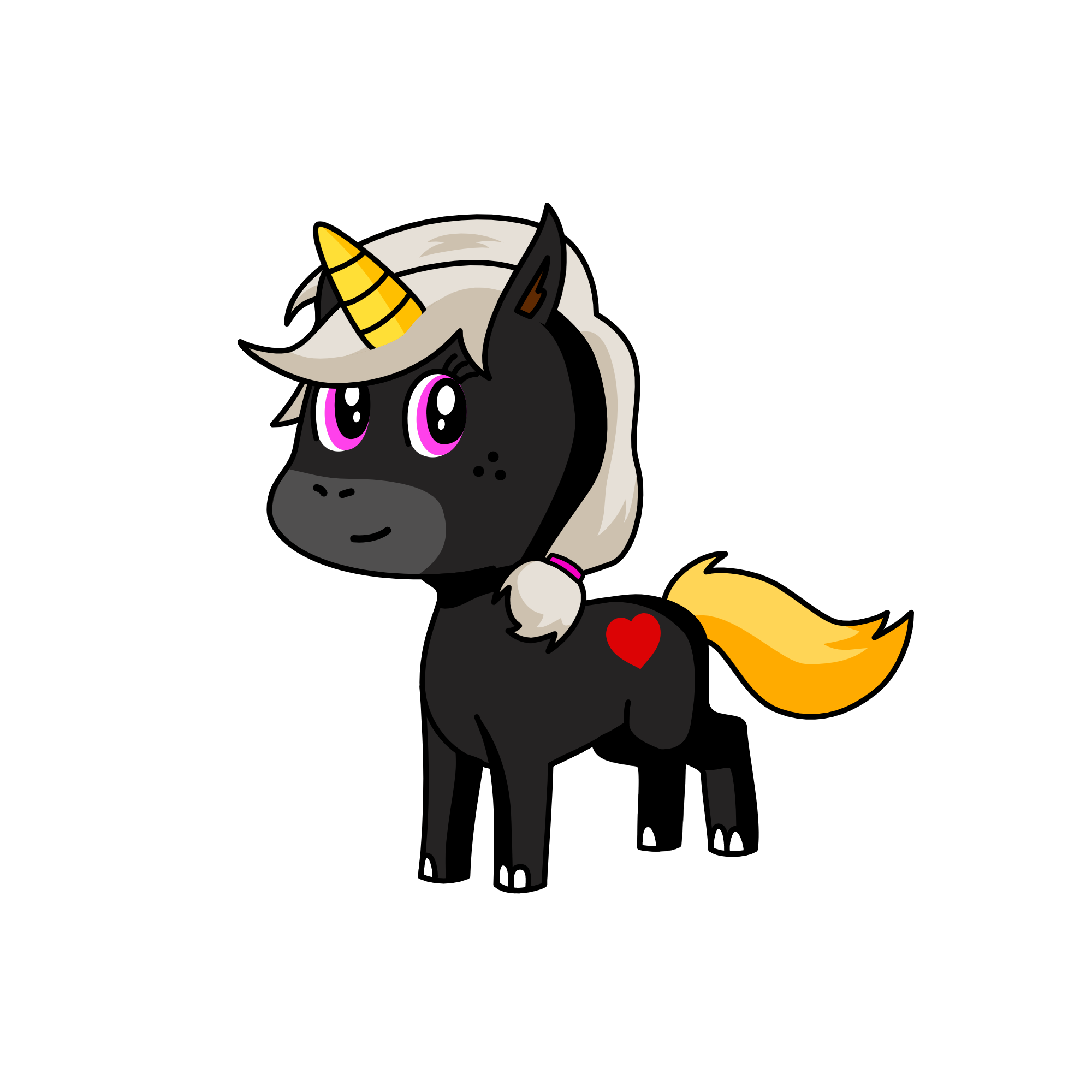 midnight, the unicorn