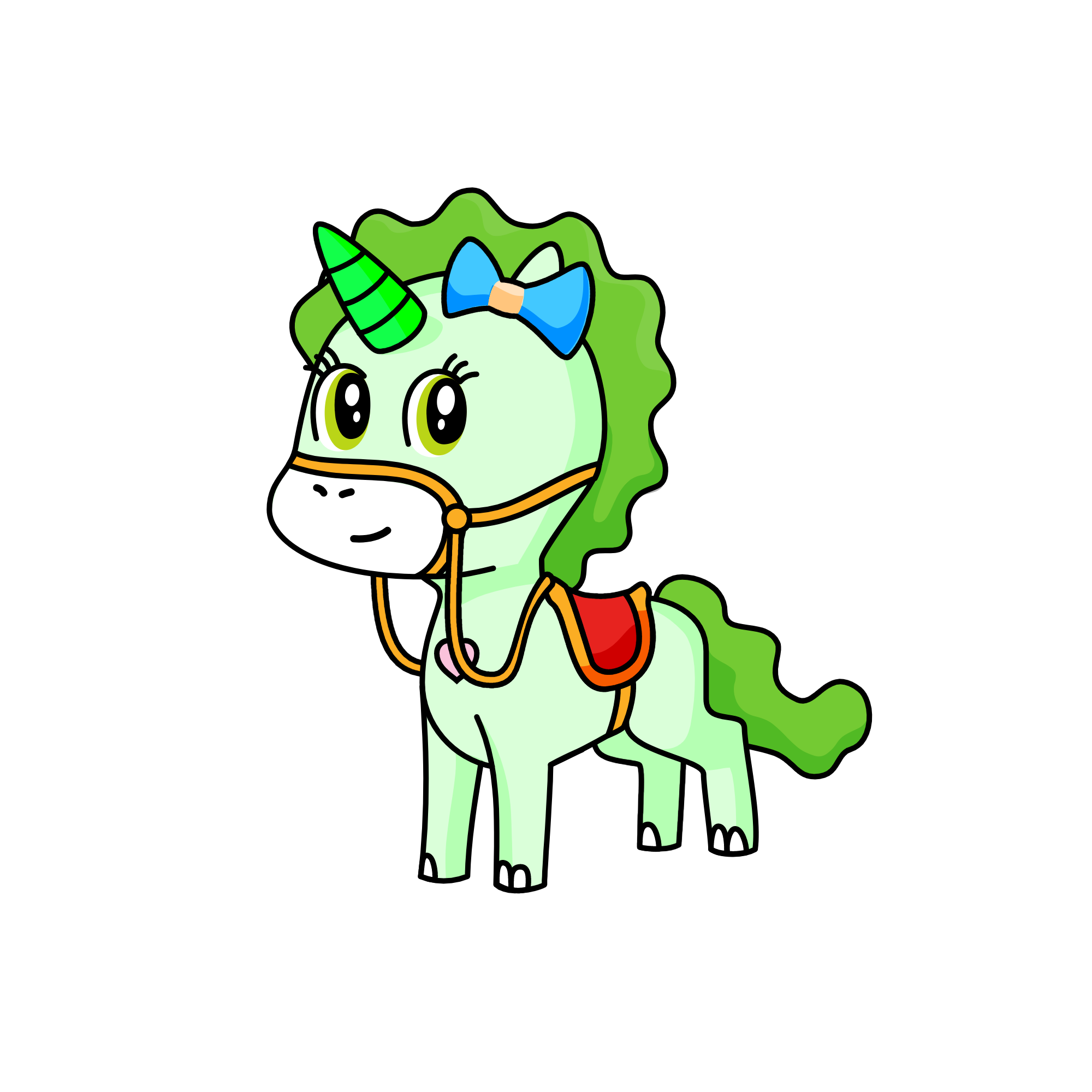 galapaygus, the unicorn