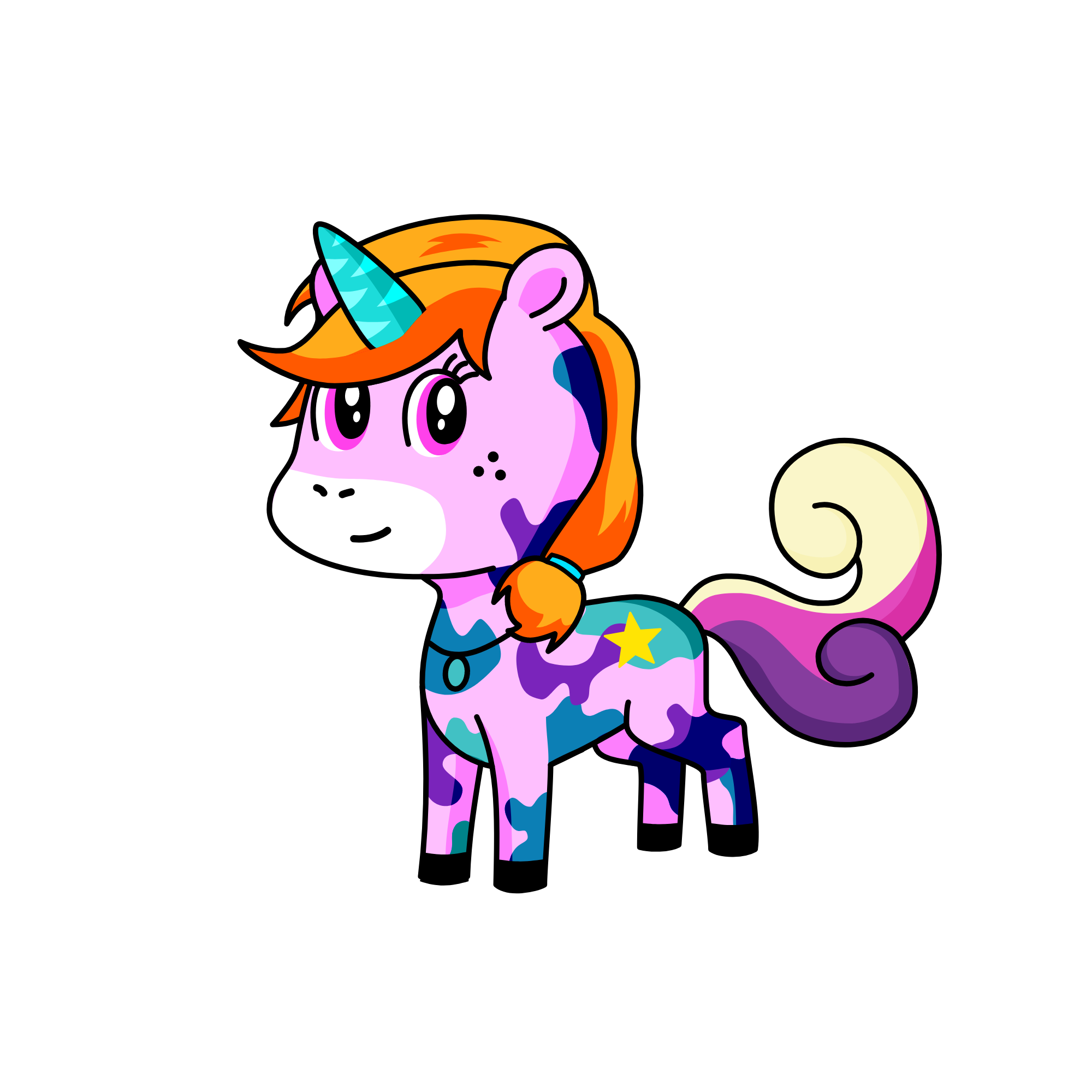 snow drop, the unicorn
