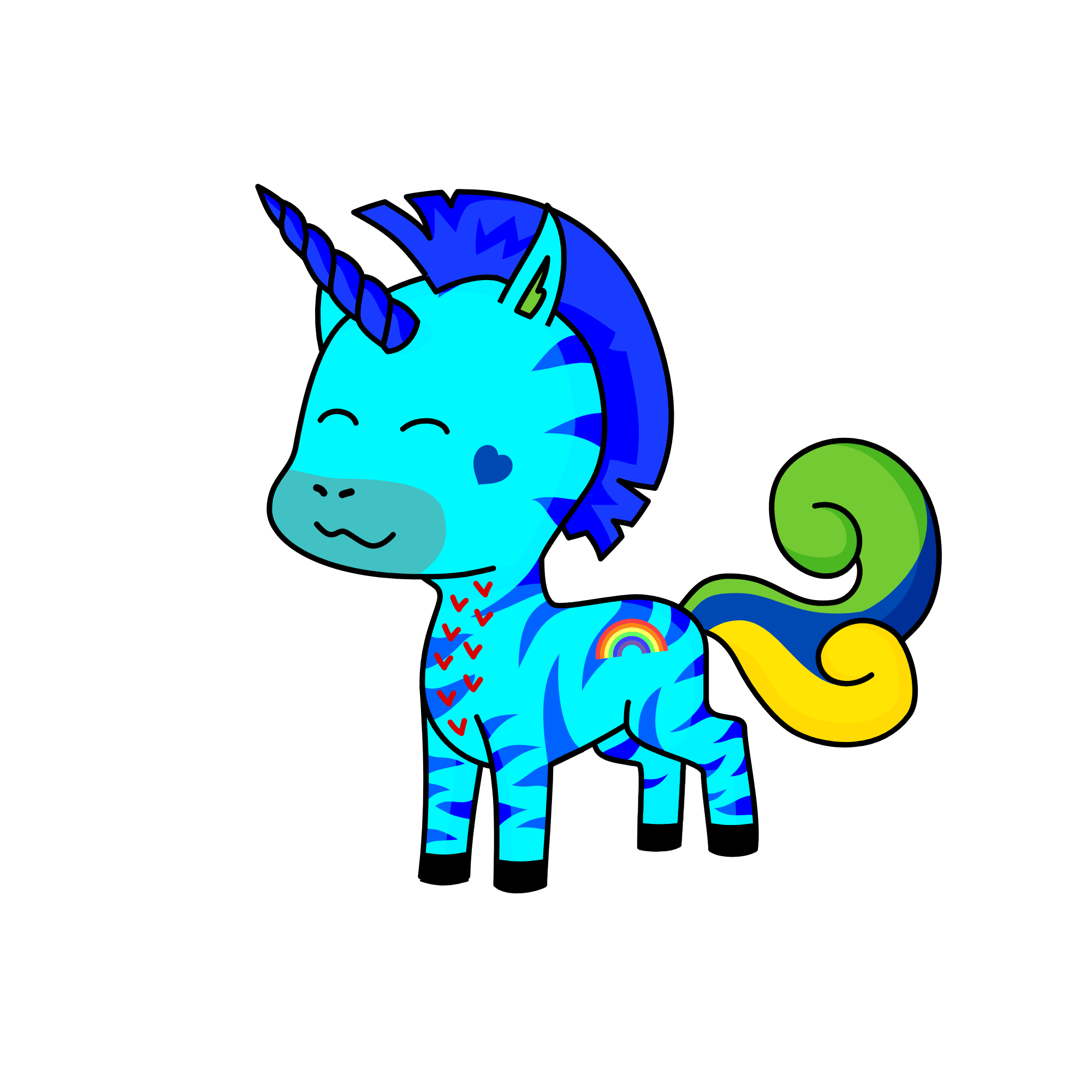 Mike StormFire, the unicorn