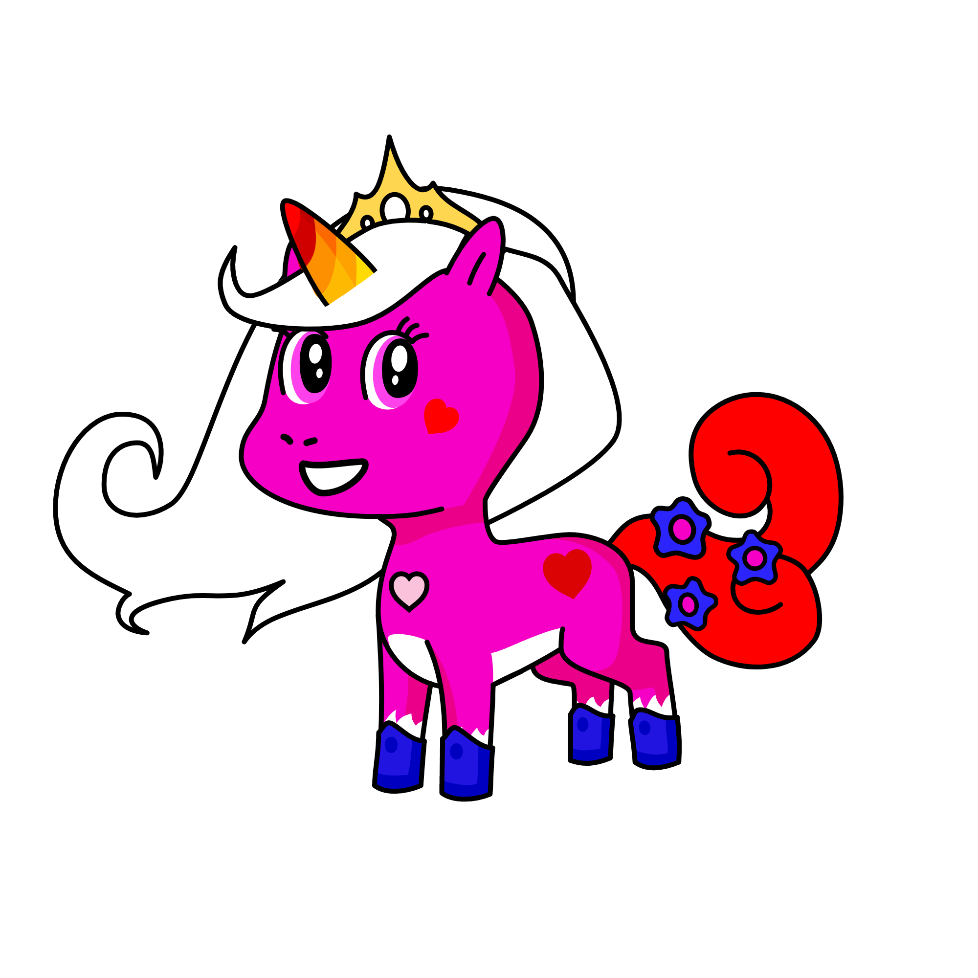 Marinette, the unicorn
