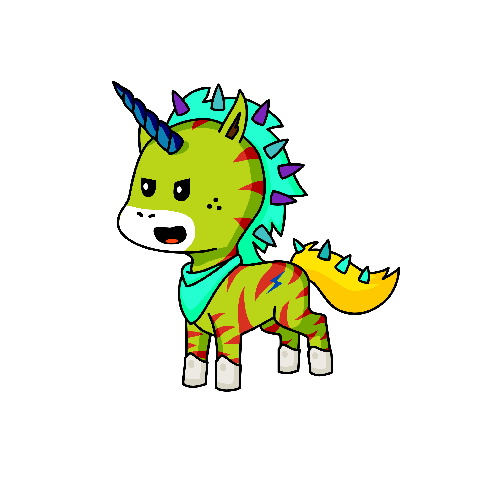 aslanım, the unicorn