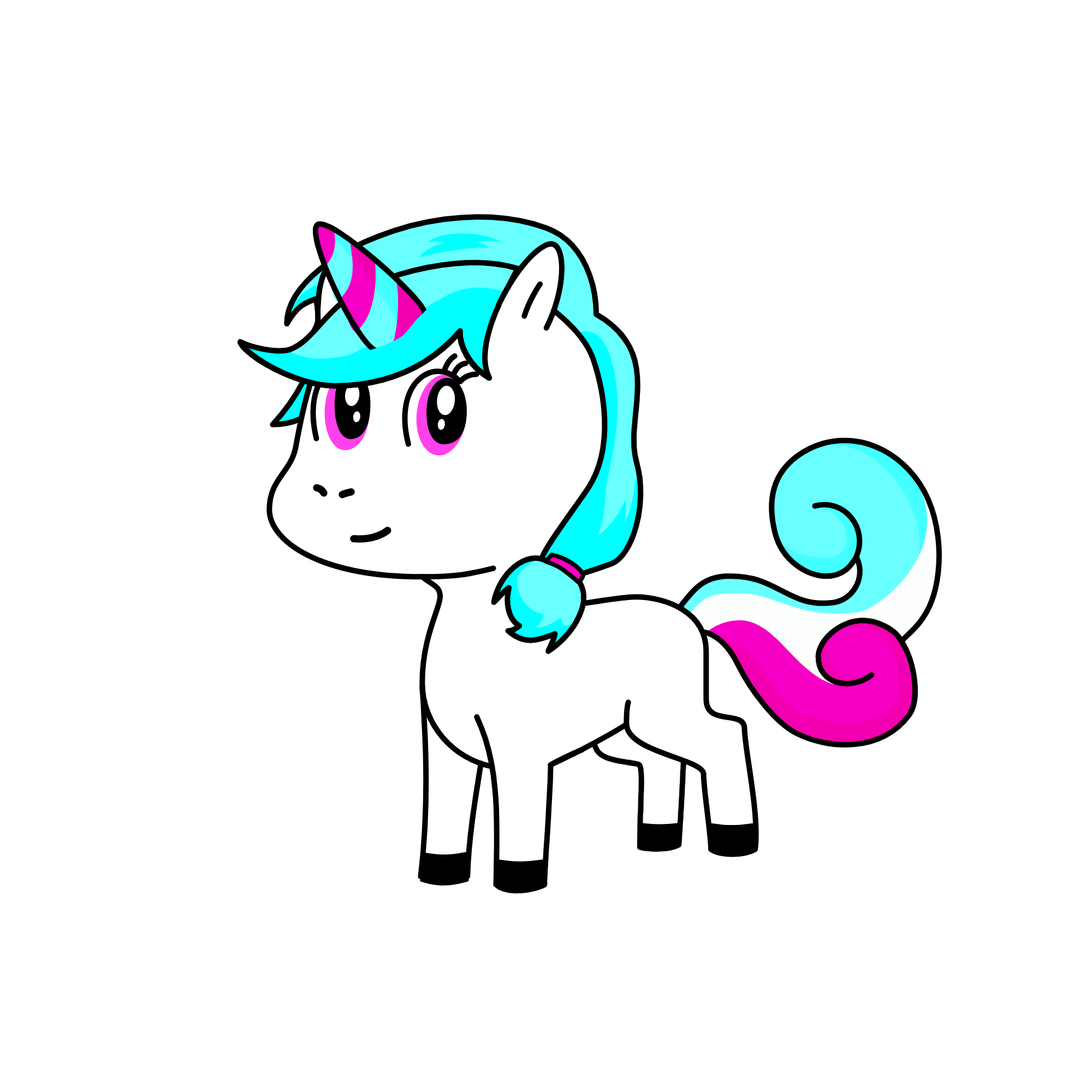 Blanca#PLAIN, the unicorn