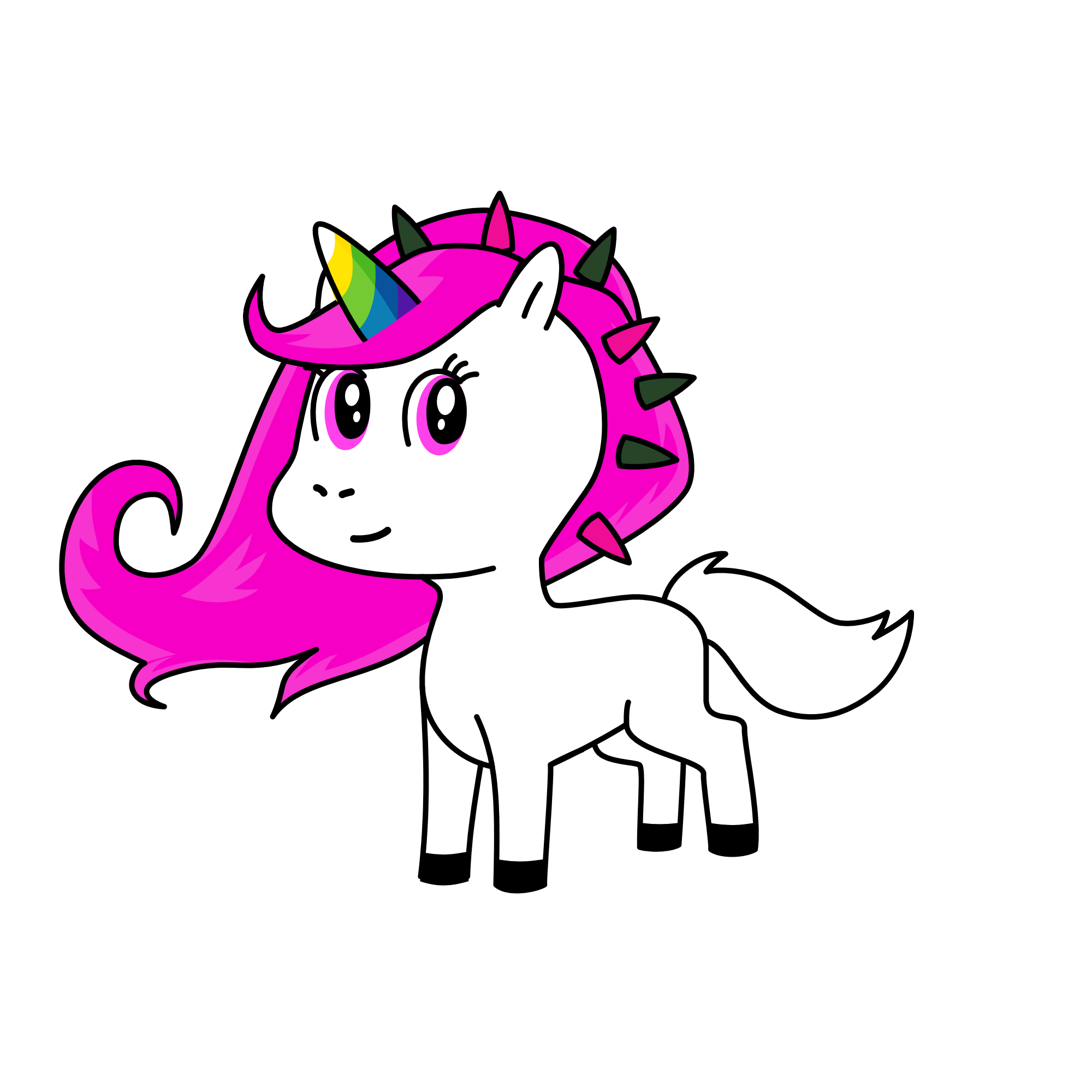Star buff, the unicorn