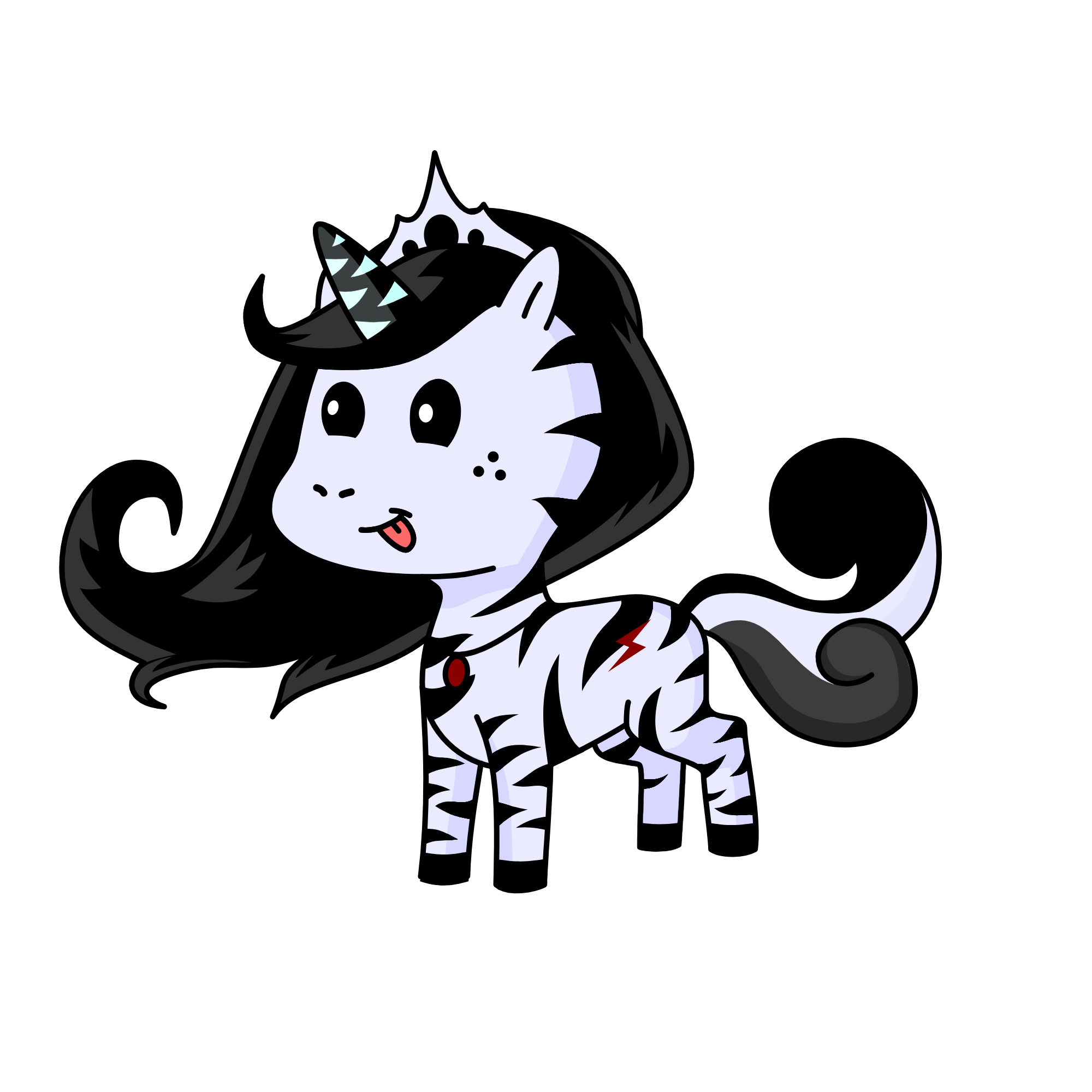 Zebra, the unicorn