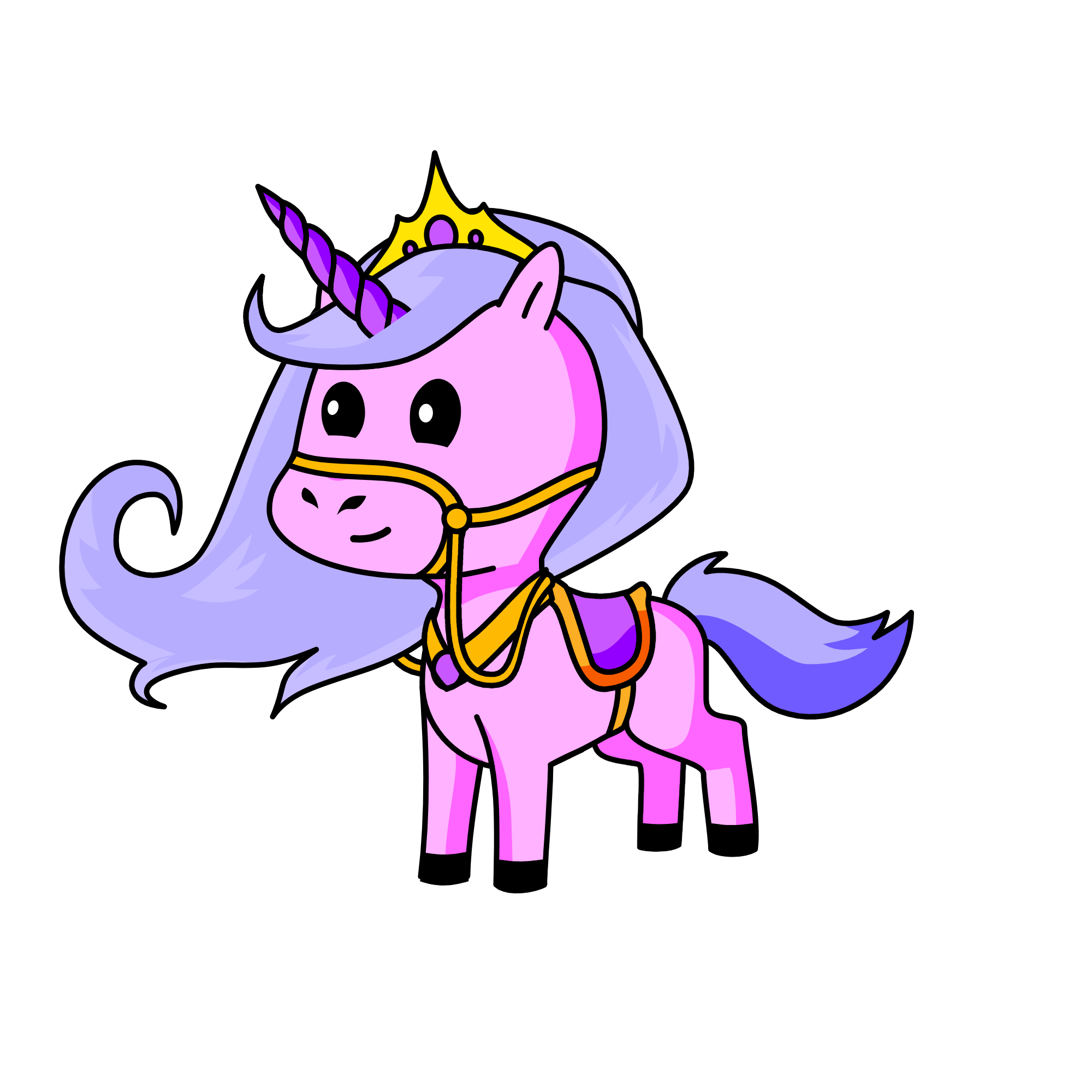 Pinky, the unicorn