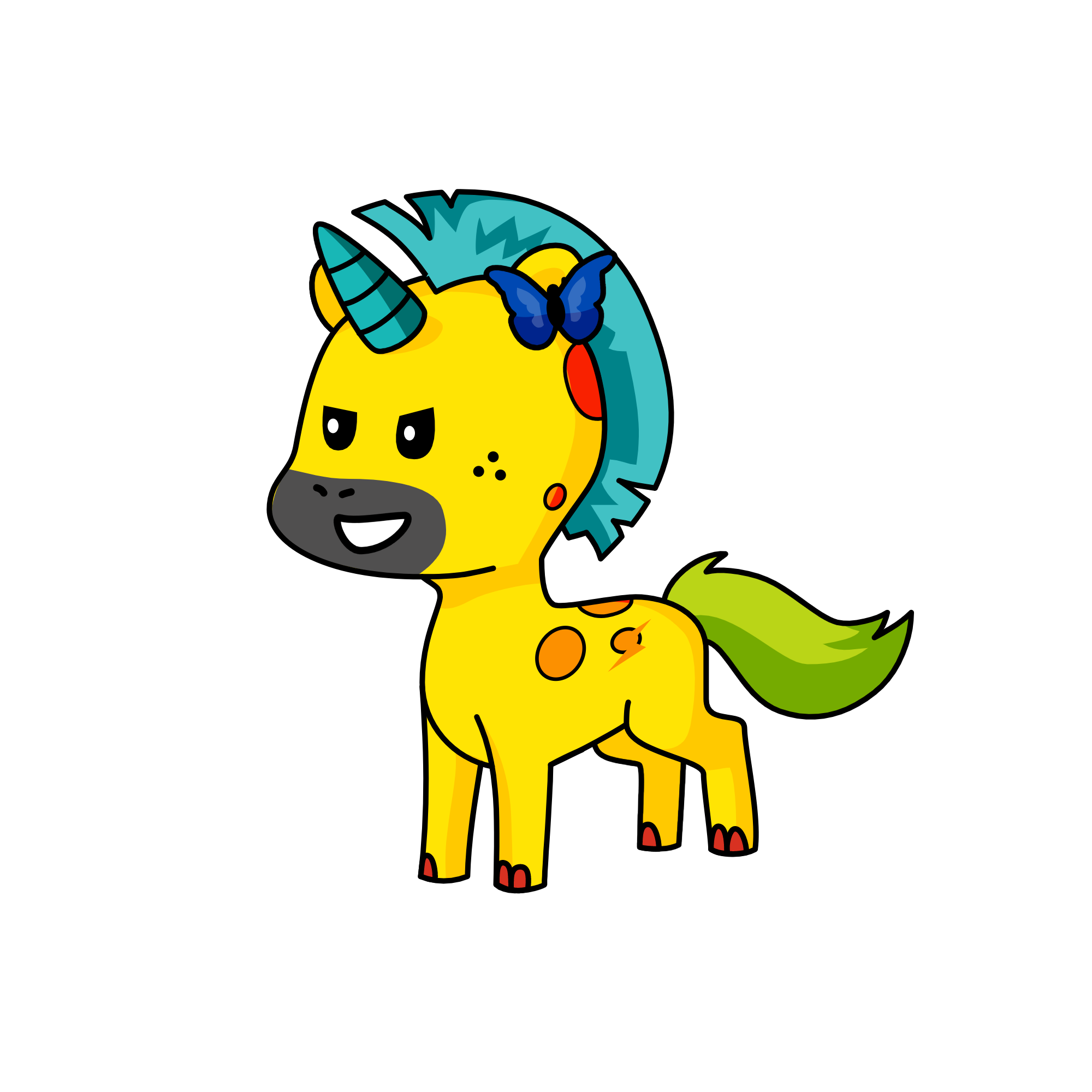 Enter your Unicorns name, the unicorn