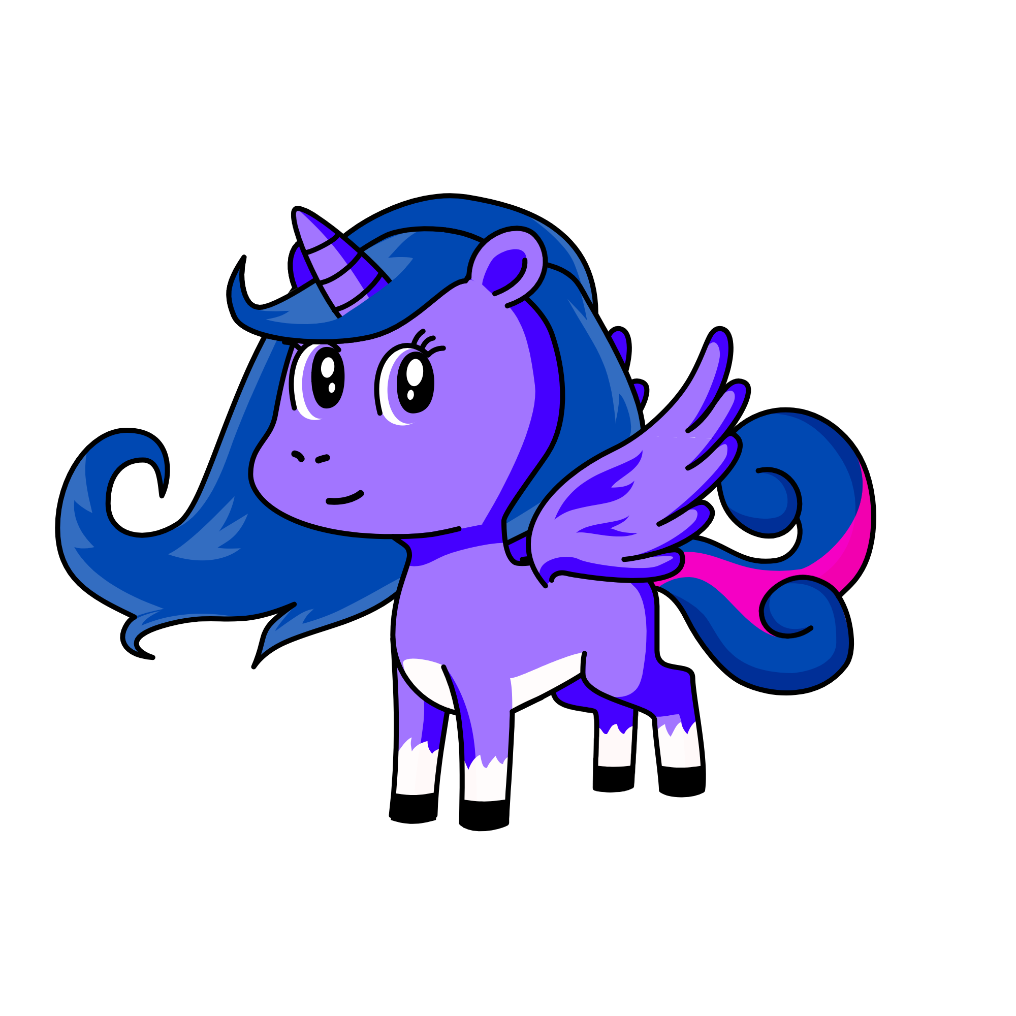 Twilight Sparkle, the unicorn