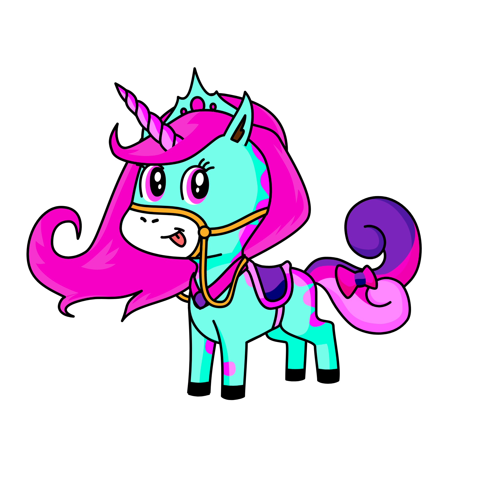 Ormanlar Ponisi, the unicorn