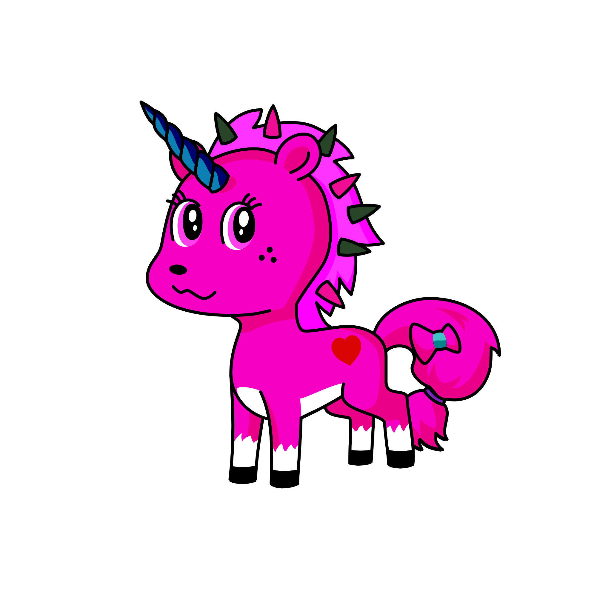 rosa, the unicorn