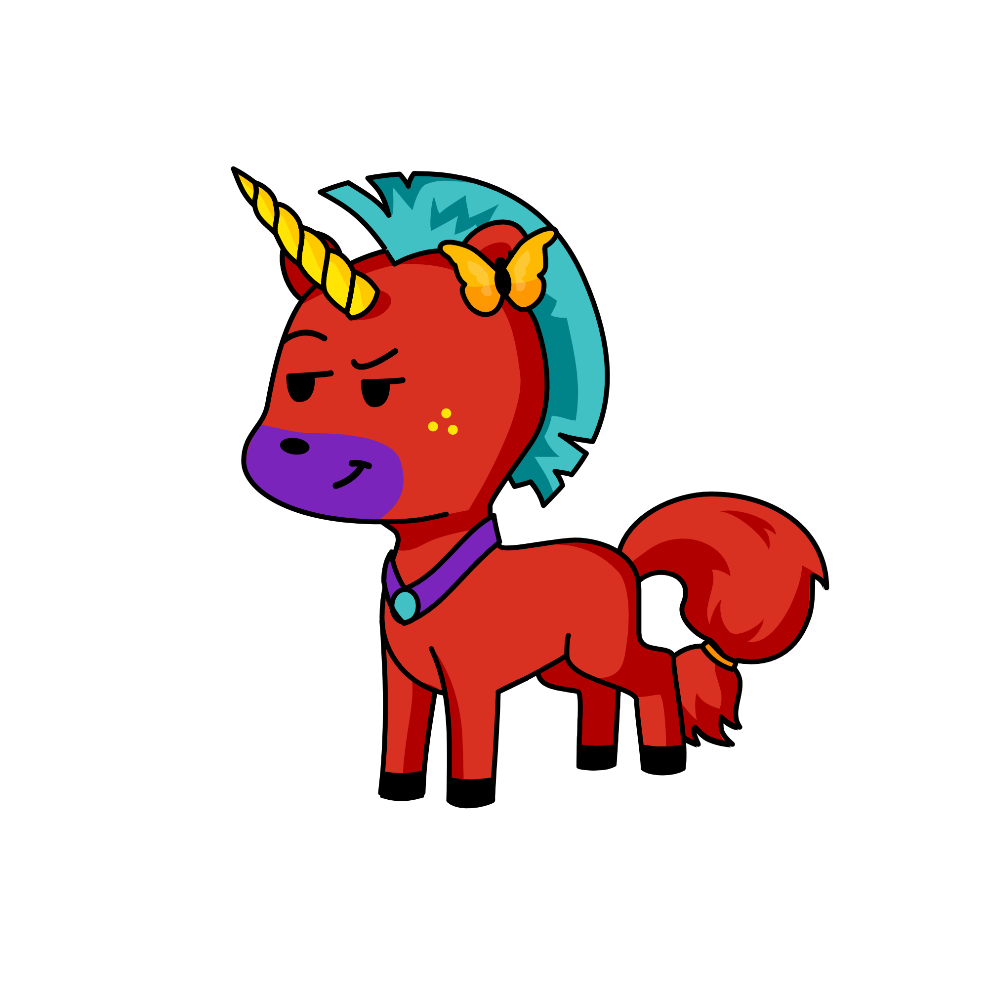 Cup, the unicorn