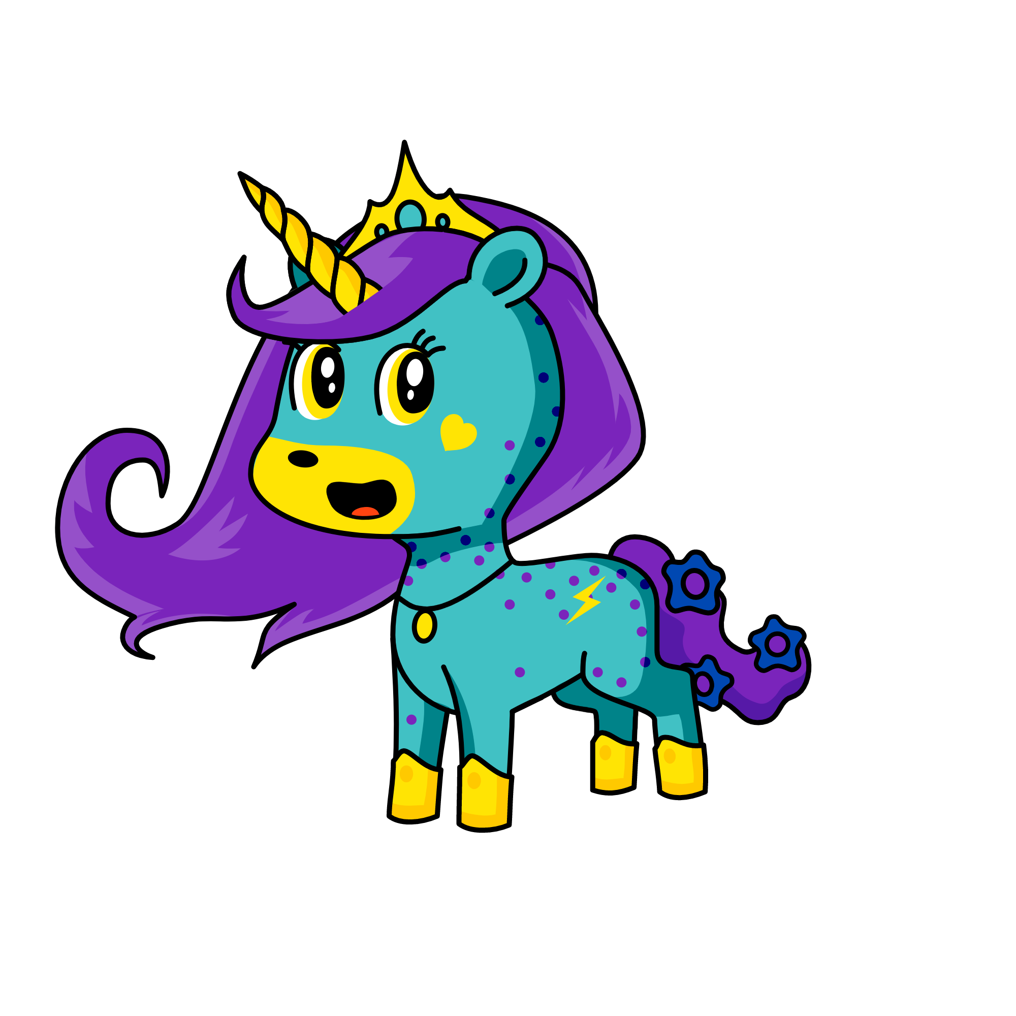 dolunay, the unicorn
