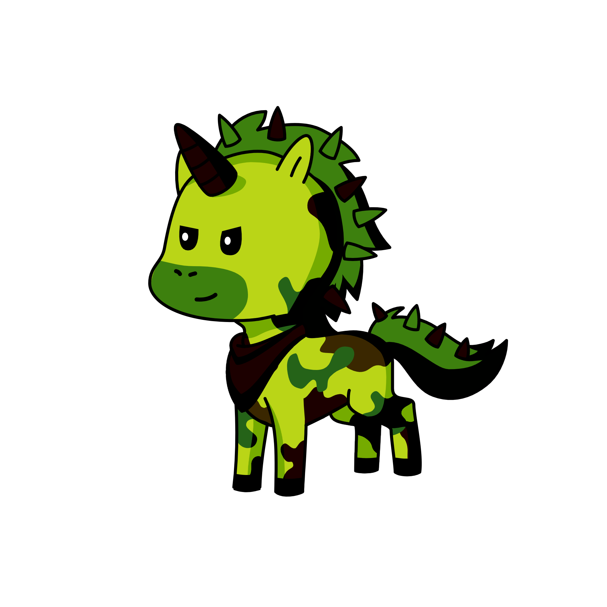Rebel, the unicorn