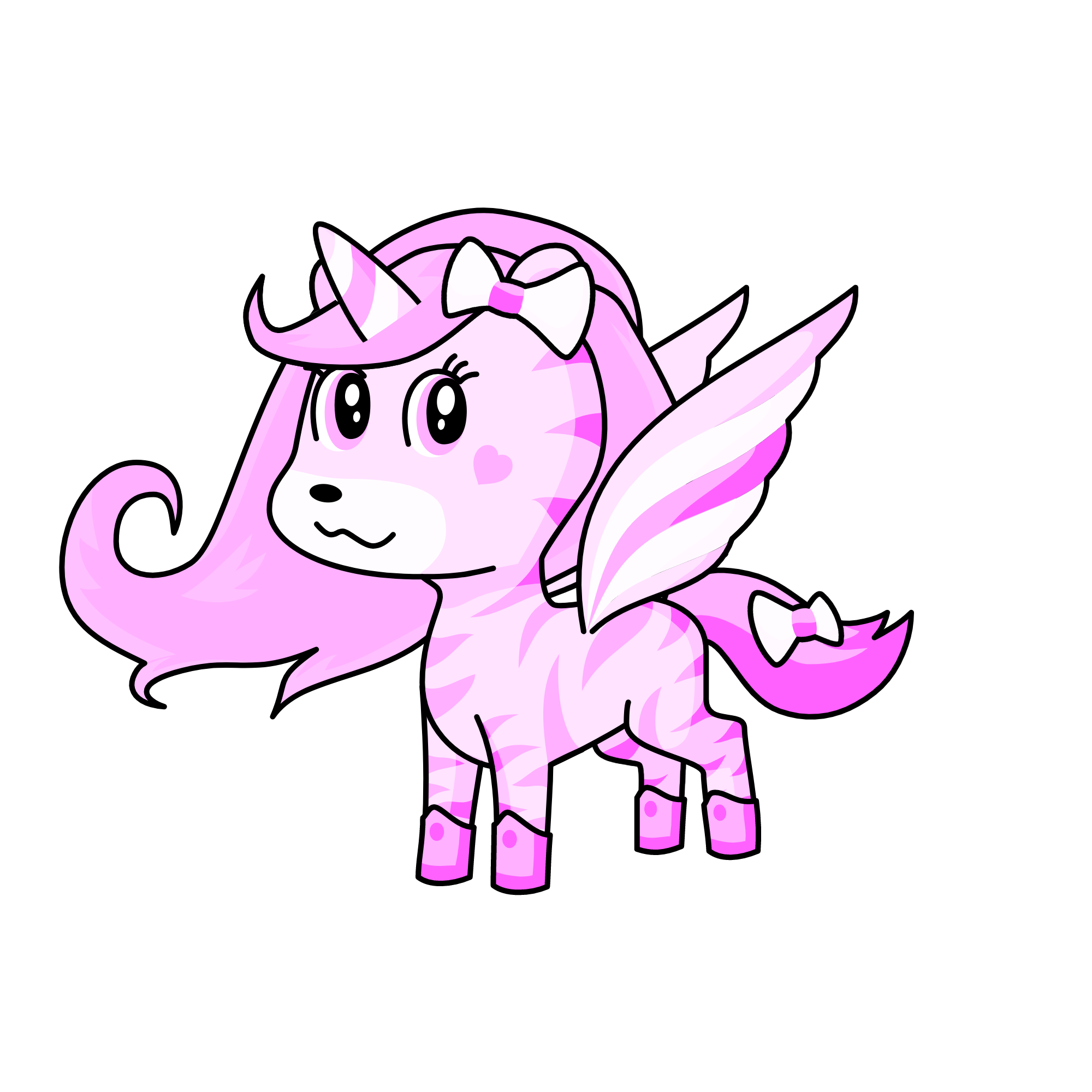 Pinkstar, the unicorn
