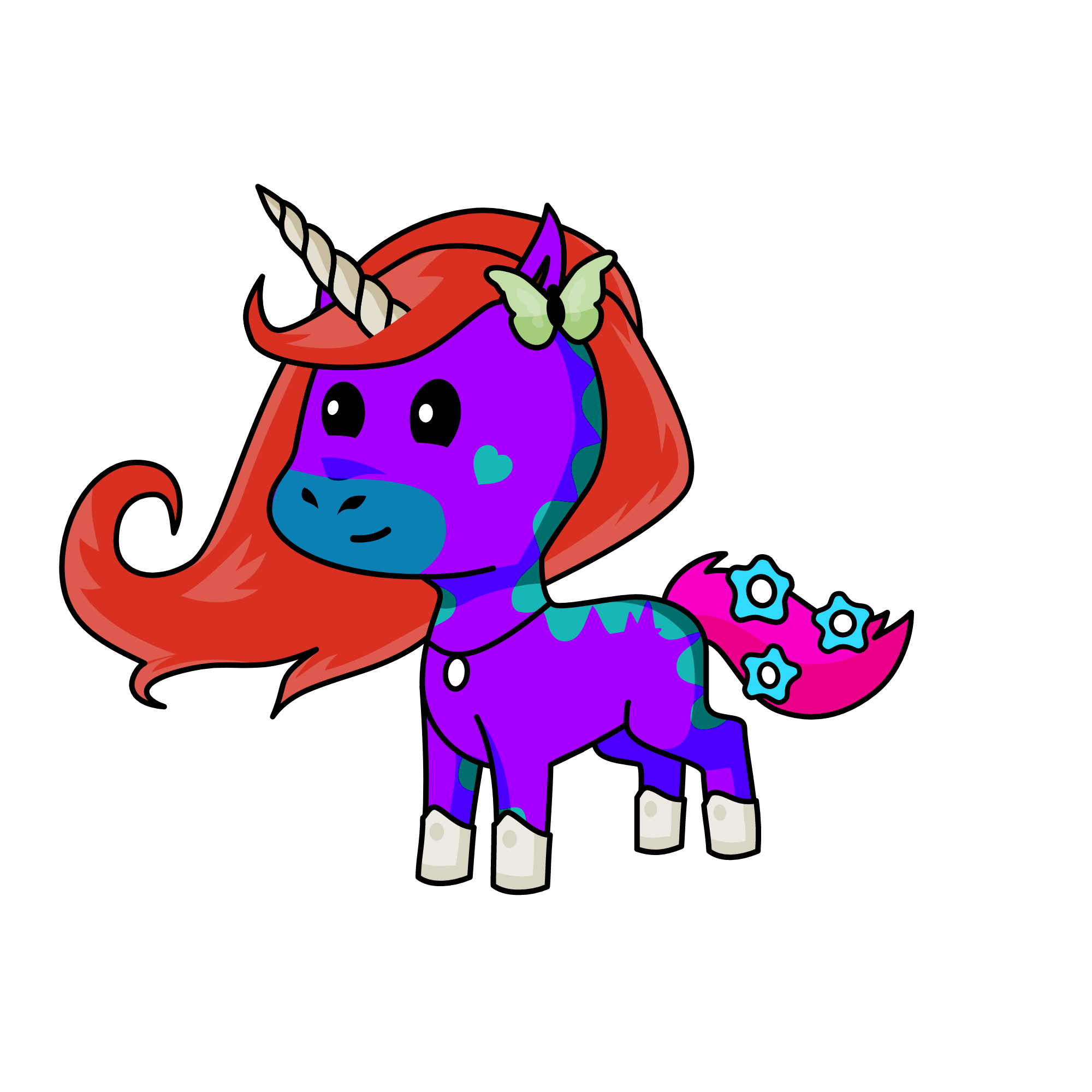 reina luz, the unicorn