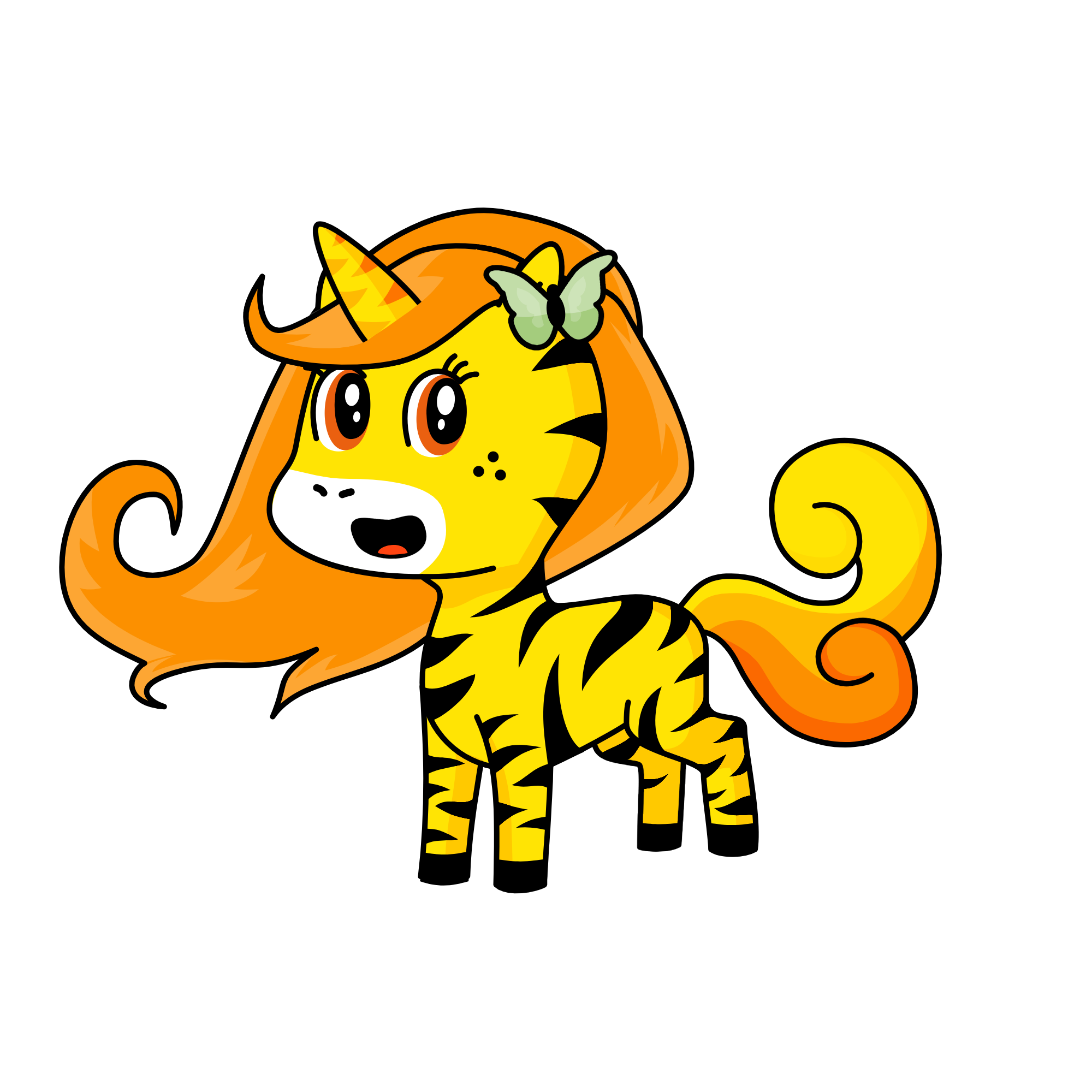 Sunny, the unicorn