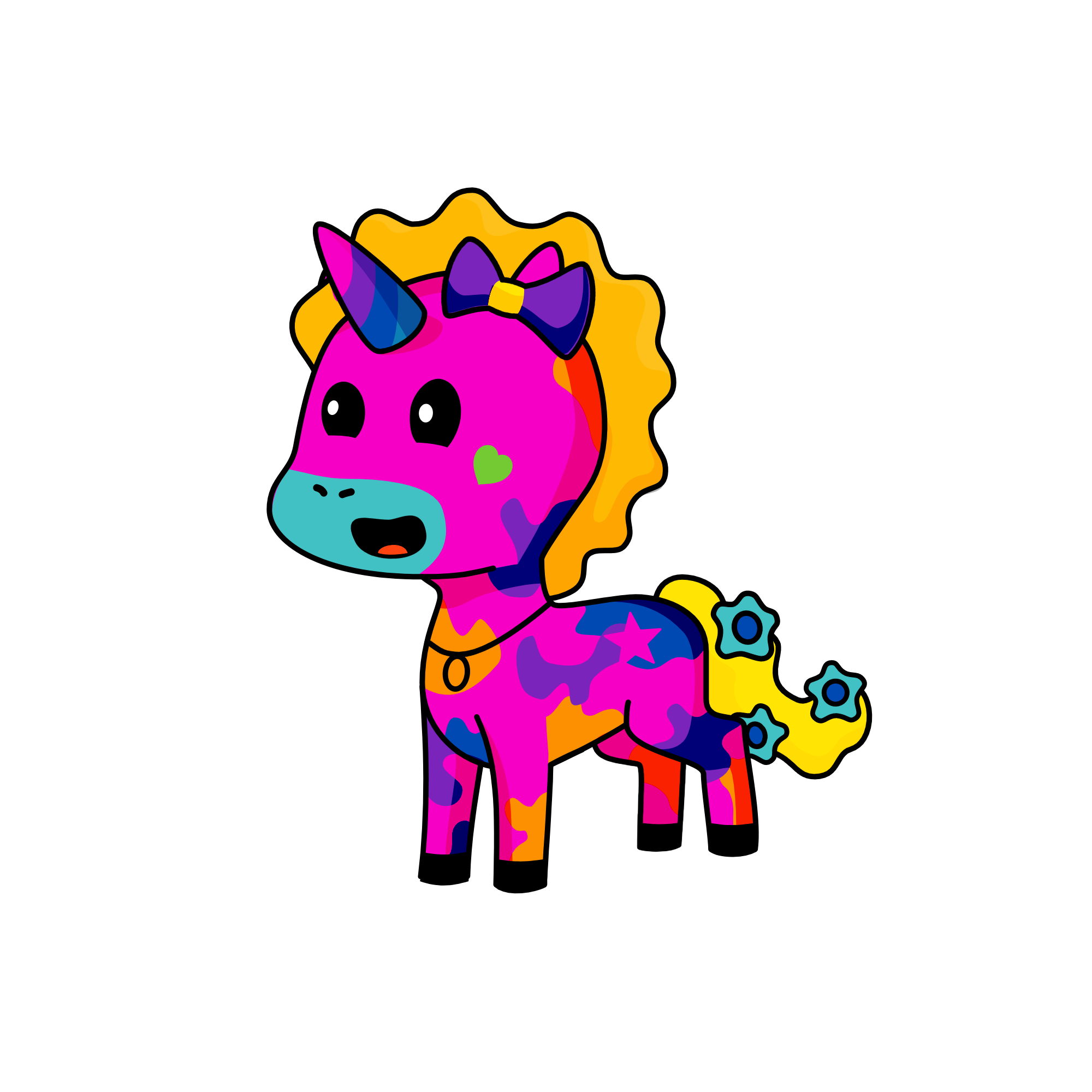 Pranksta, the unicorn