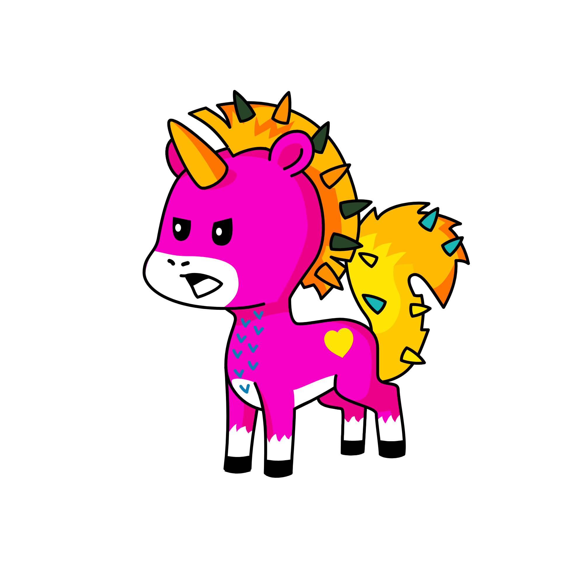 Rocky, the unicorn