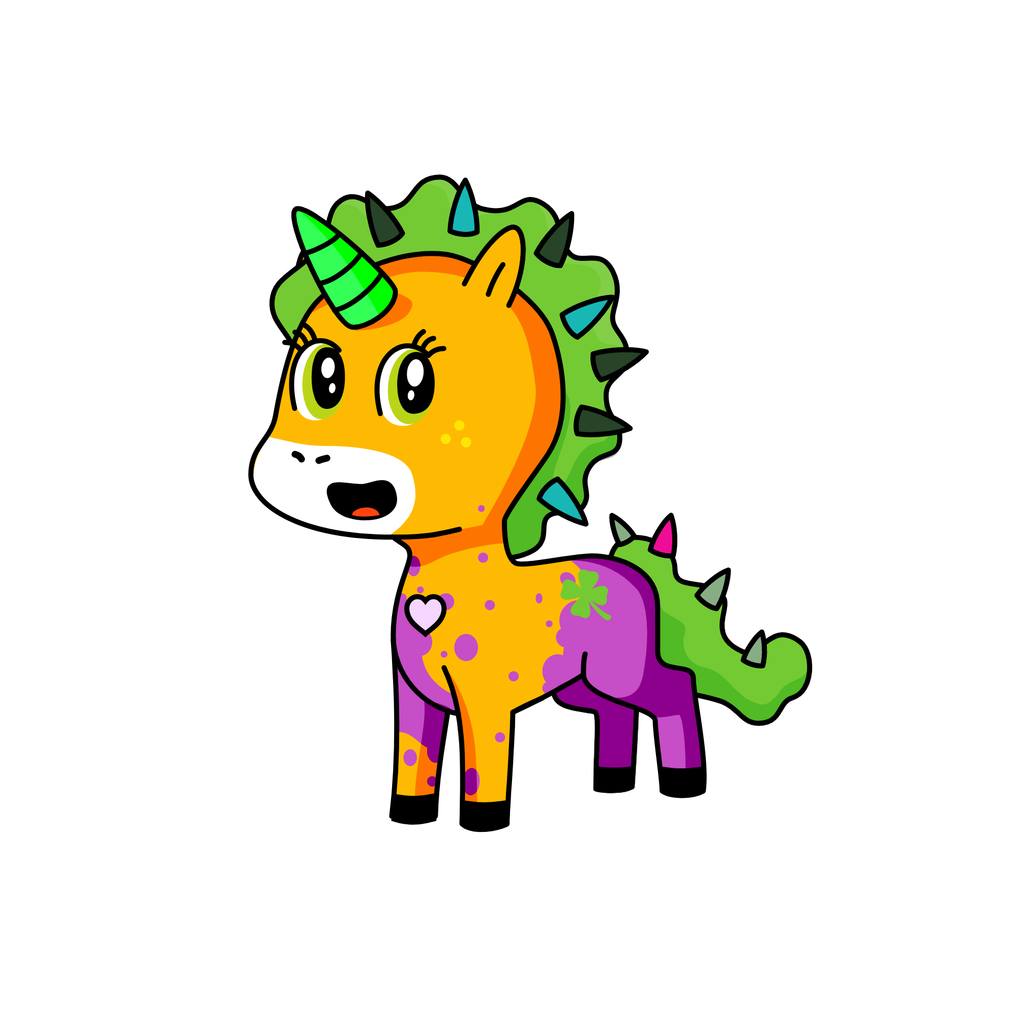 galapaygus, the unicorn